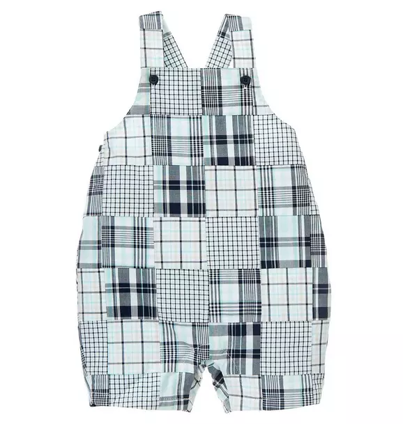 Plaid Patchwork Shortall image number 0