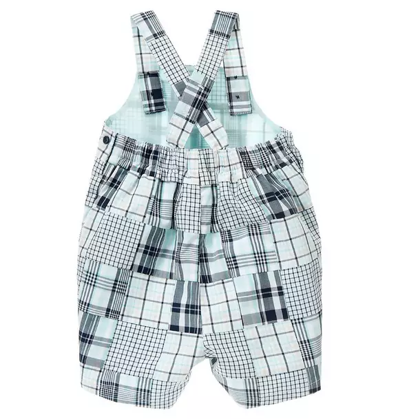 Plaid Patchwork Shortall image number 1