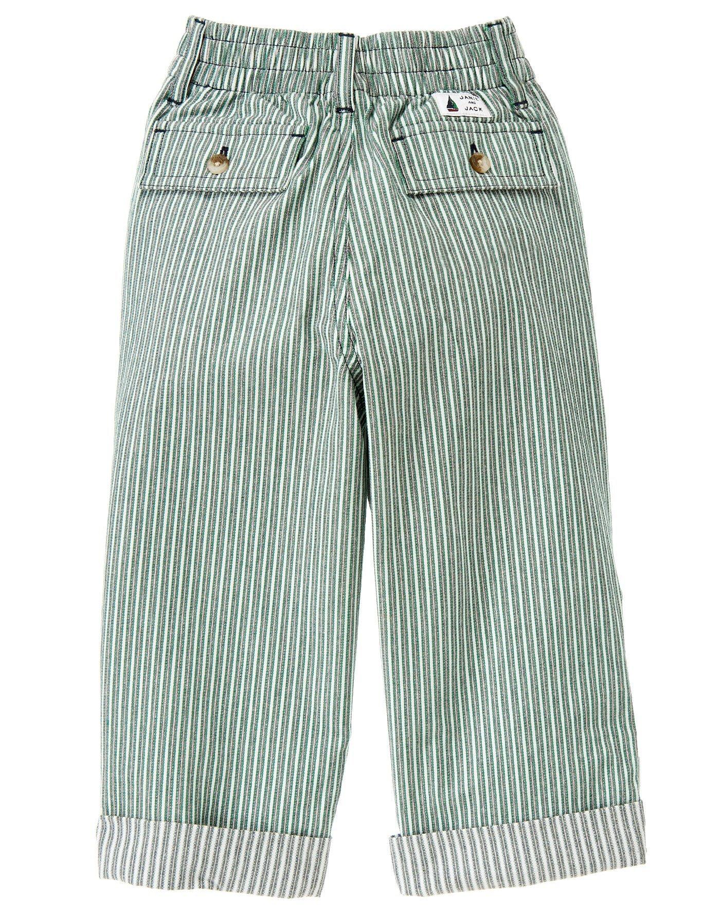 Stripe Roll Cuff Pant image number 1