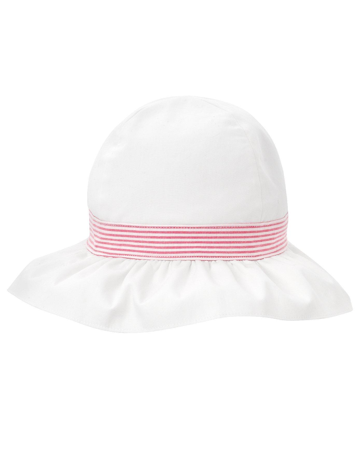 Stripe Bow Sunhat image number 0