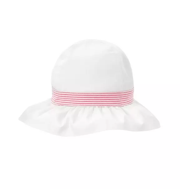 Stripe Bow Sunhat image number 0