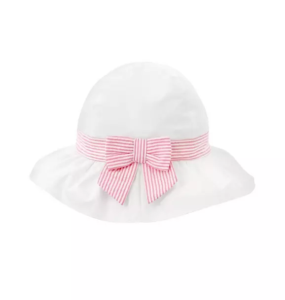 Stripe Bow Sunhat image number 1