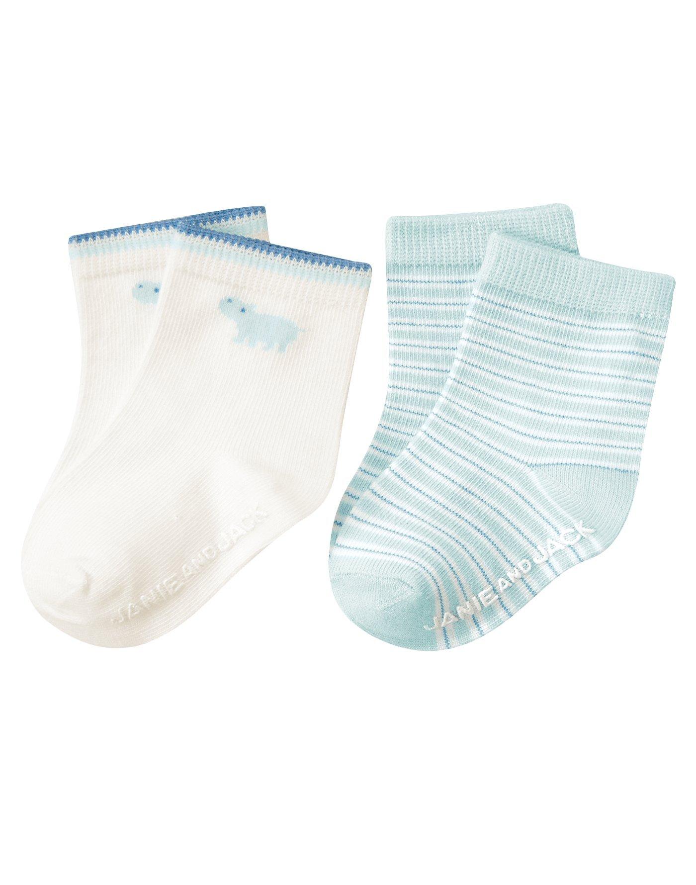 Hippo Sock Two-Pack image number 0