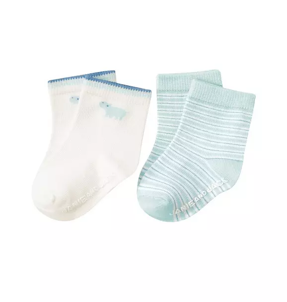 Hippo Sock Two-Pack image number 0
