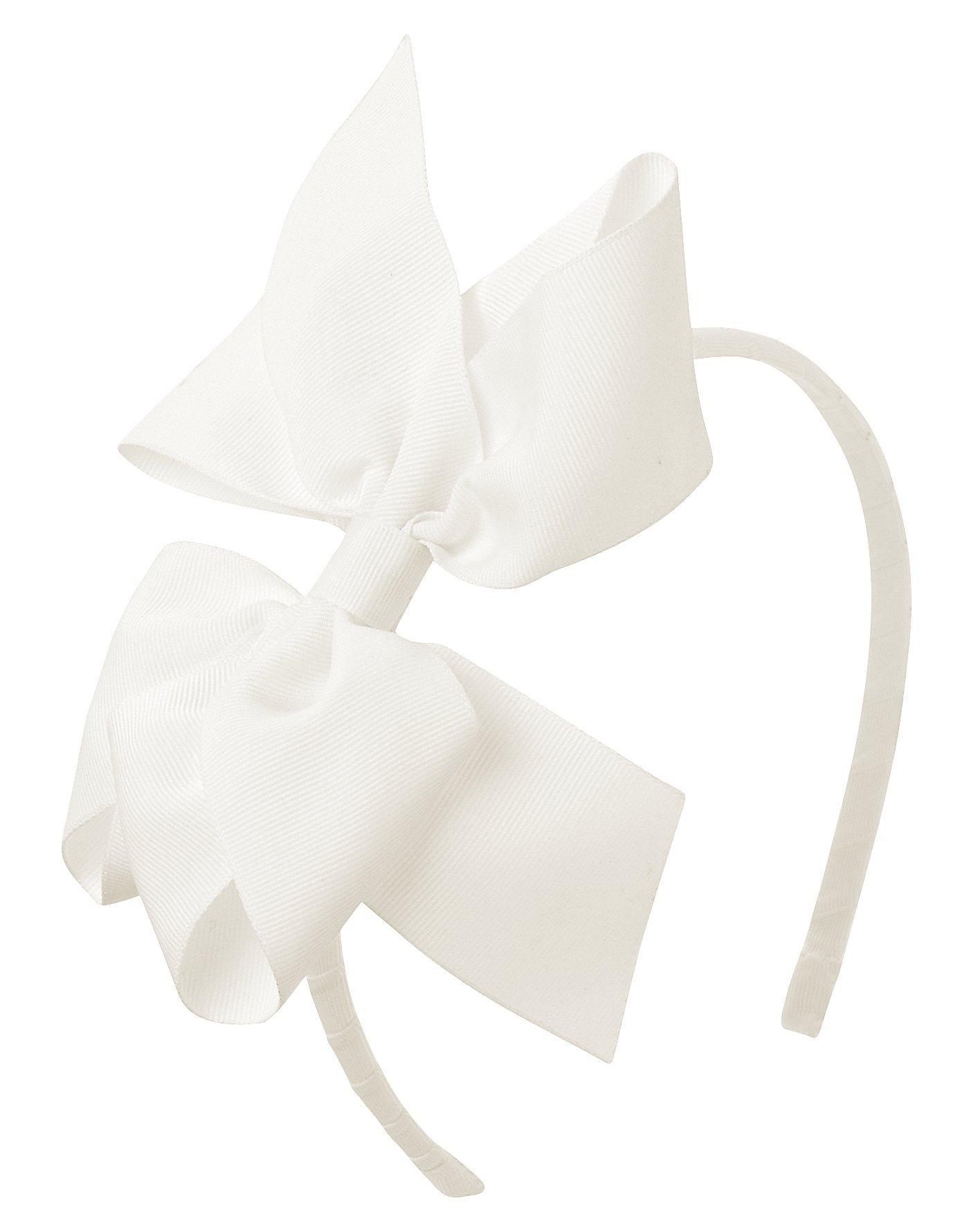 Ivory Bow Headband image number 0