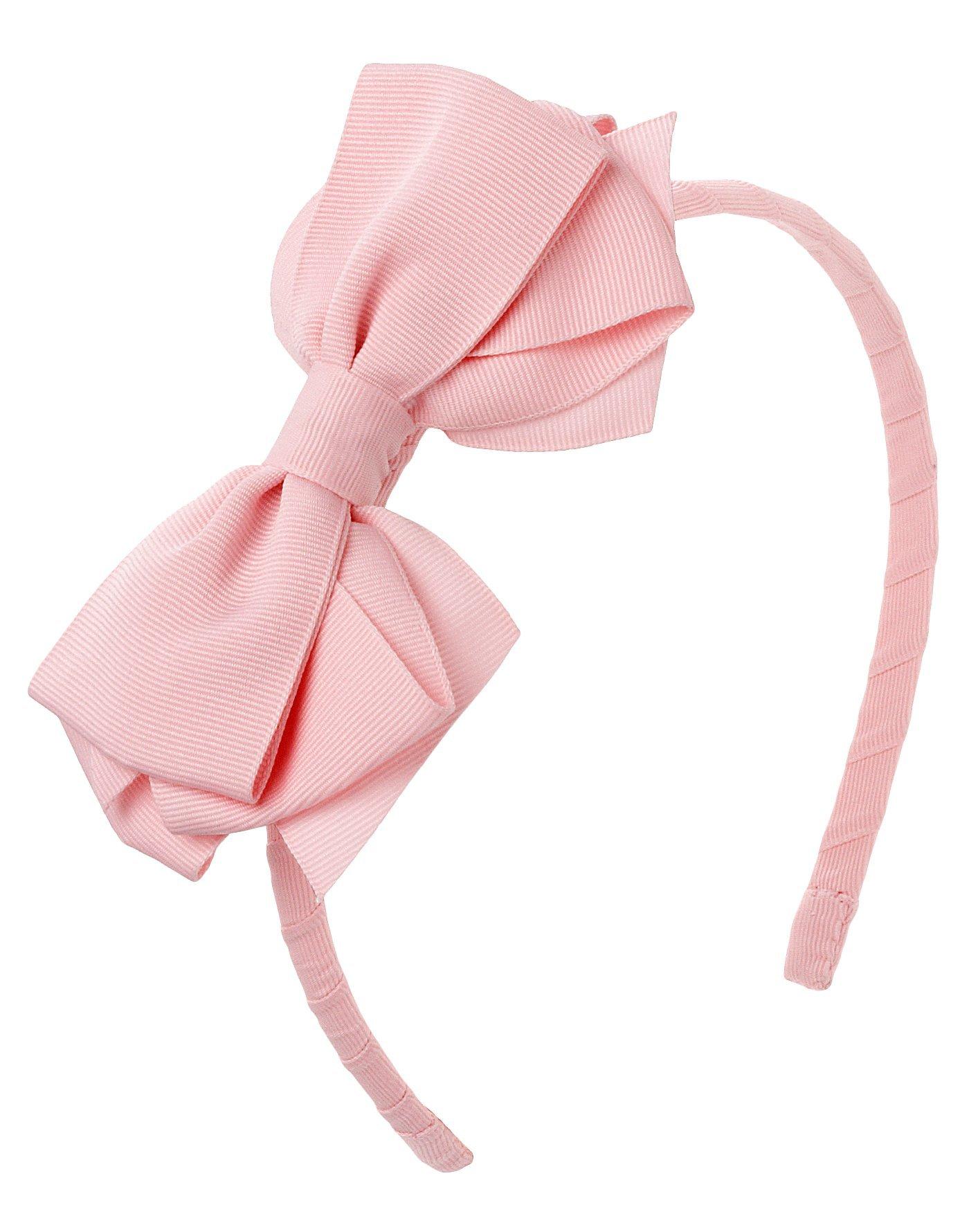 Pink Pink Bow Headband at JanieandJack