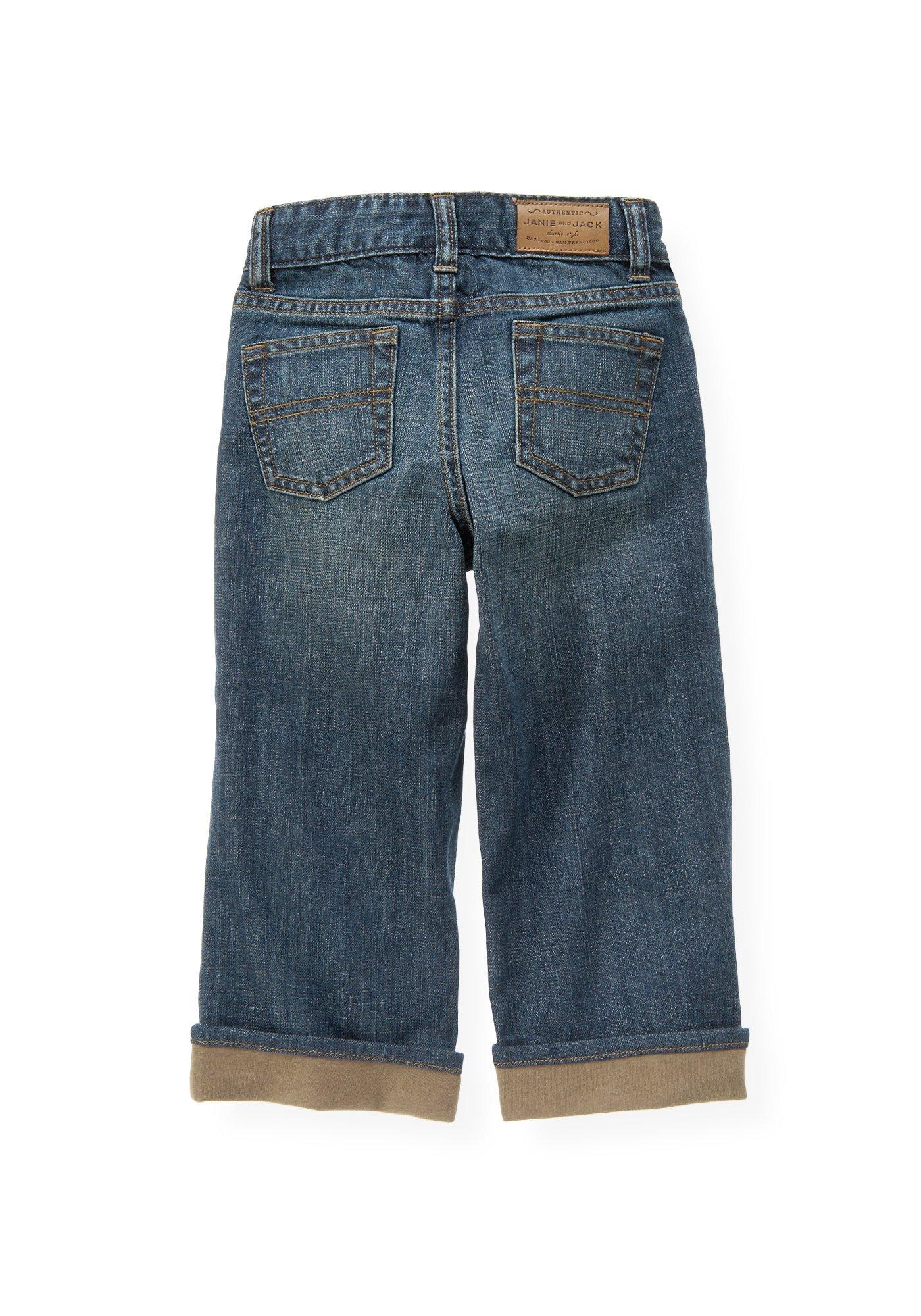 Cuffed Denim Jean image number 1
