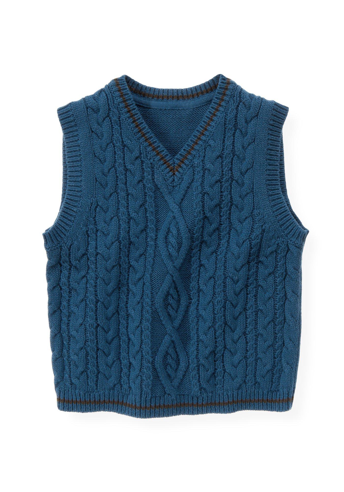 Cable Sweater Vest image number 0