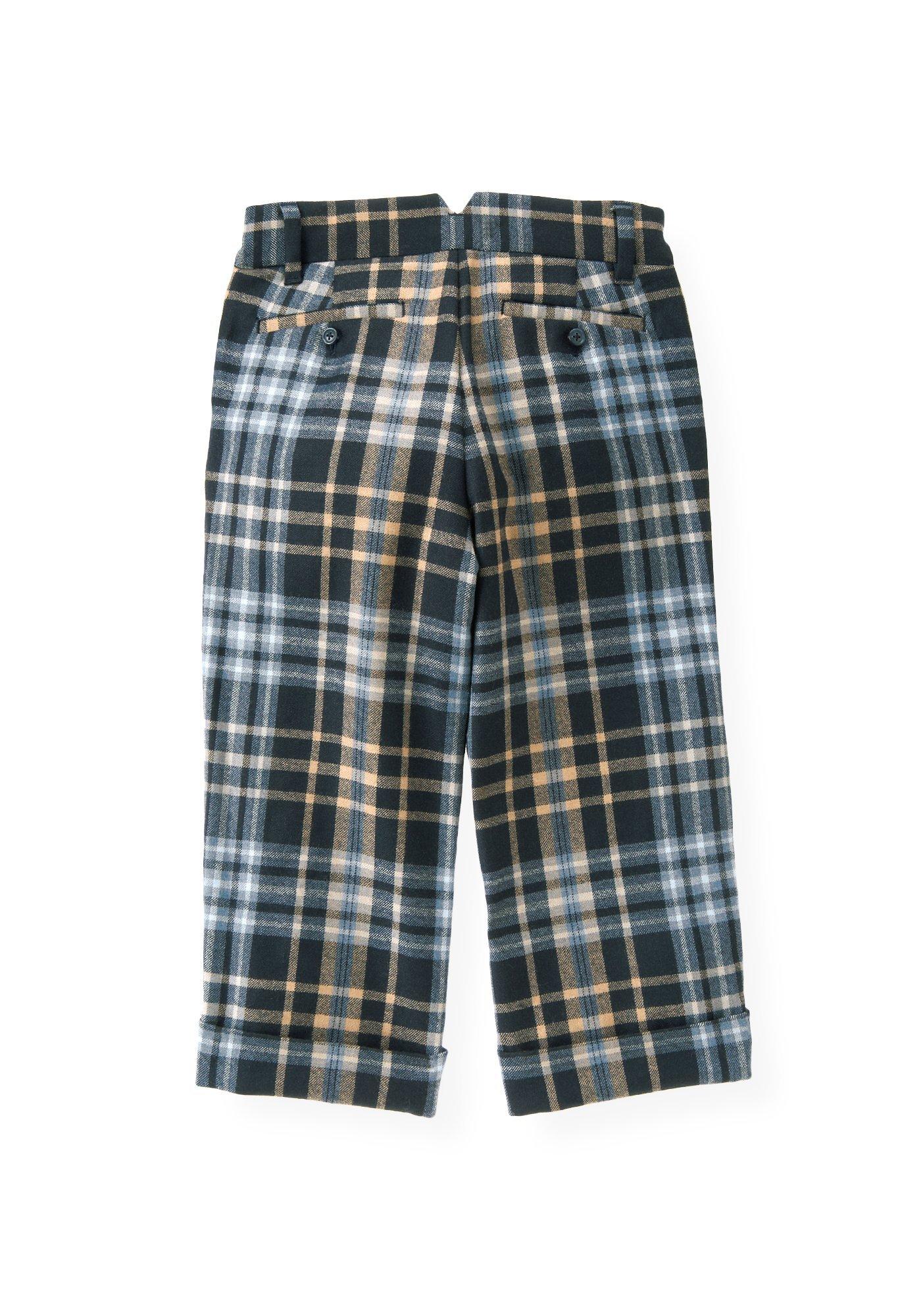 Glen Plaid Wool Suit Trouser image number 1