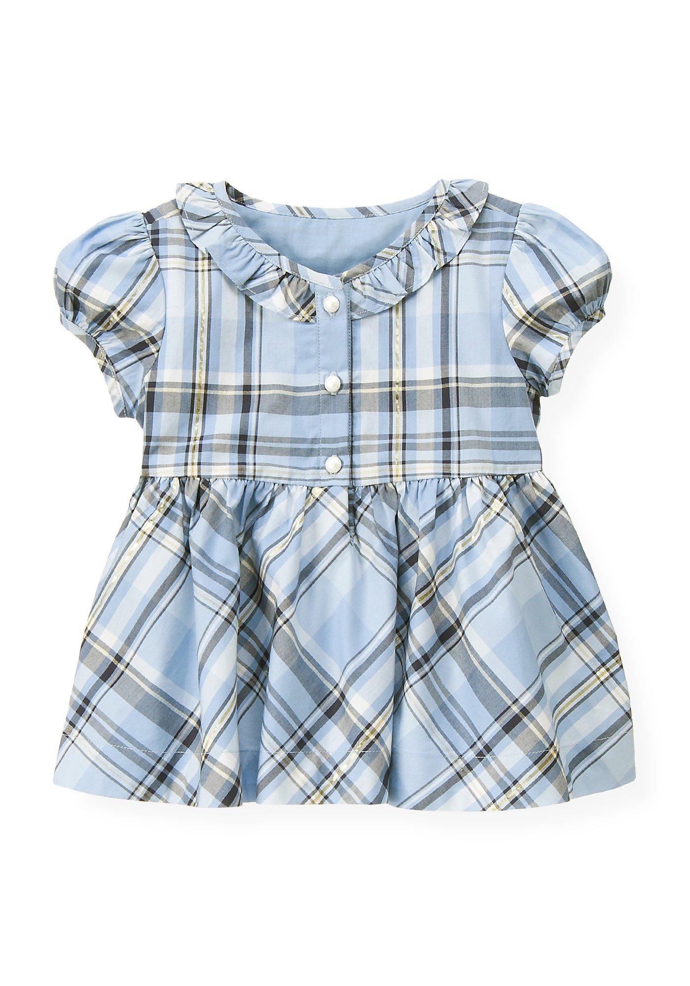 Metallic Plaid Top image number 0