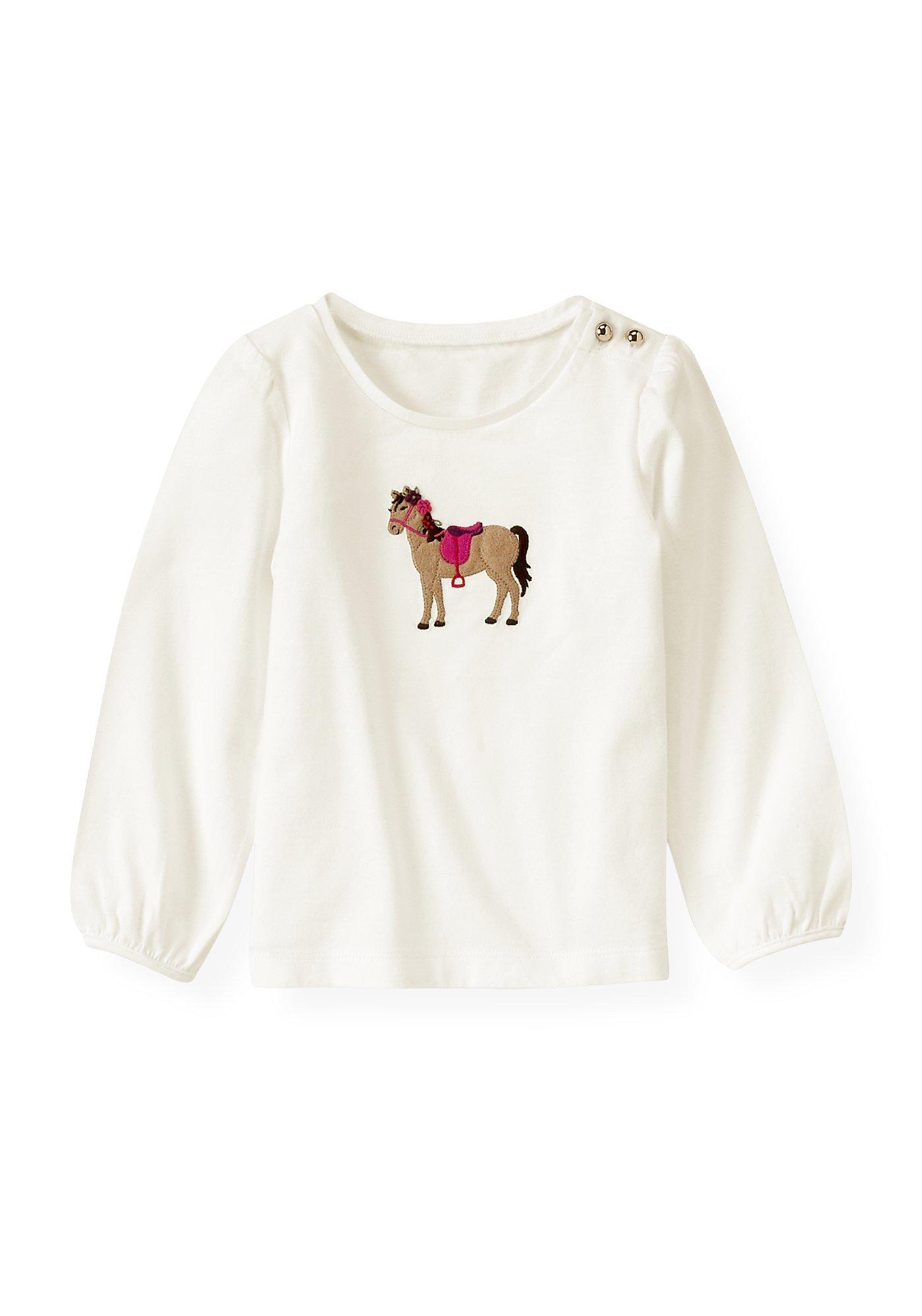 Horse Appliqu&eacute; Top image number 0