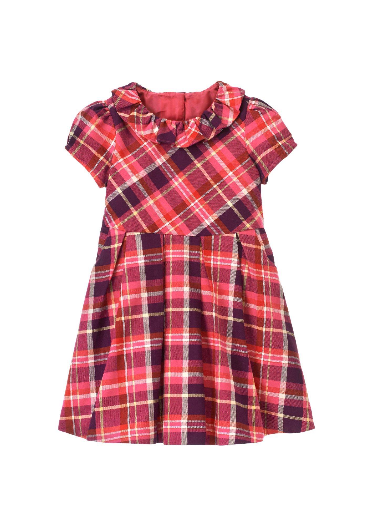 Ruffle Plaid Dress image number 0