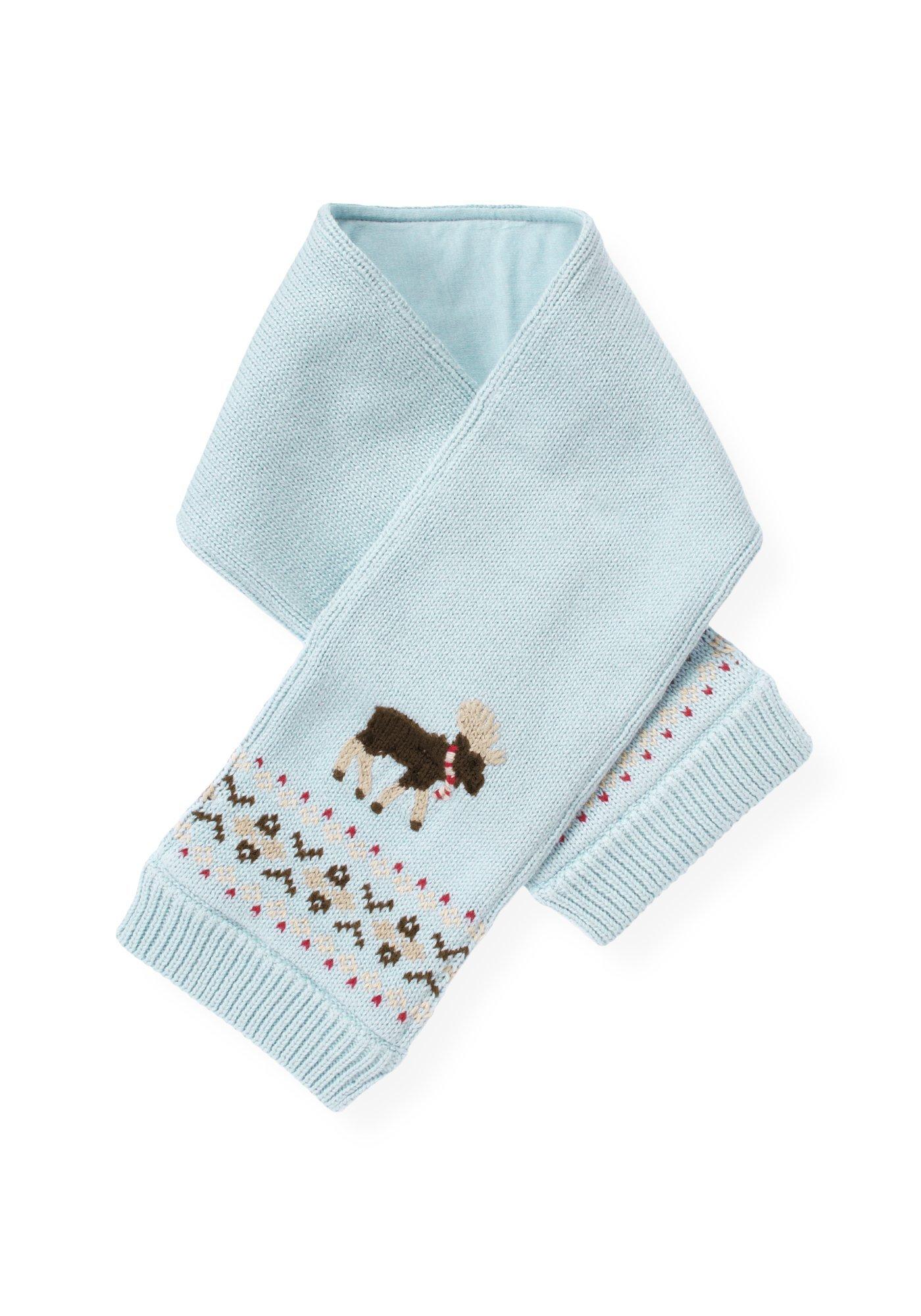 Moose Fair Isle Scarf image number 0