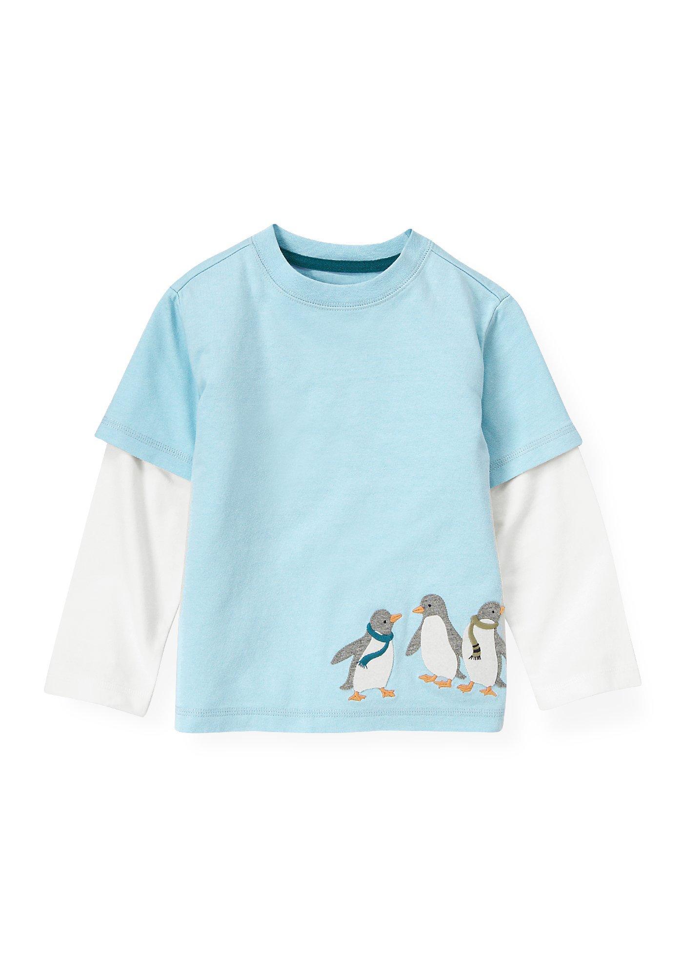 Penguins Double Sleeve Tee image number 0