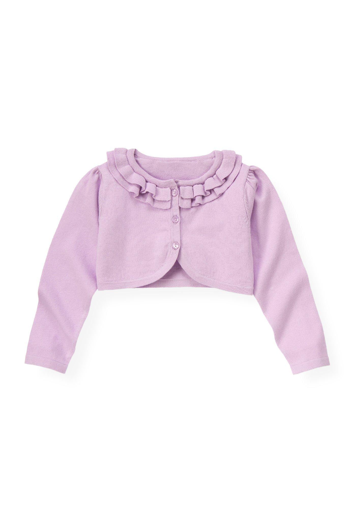 Ruffle Crop Cardigan image number 0