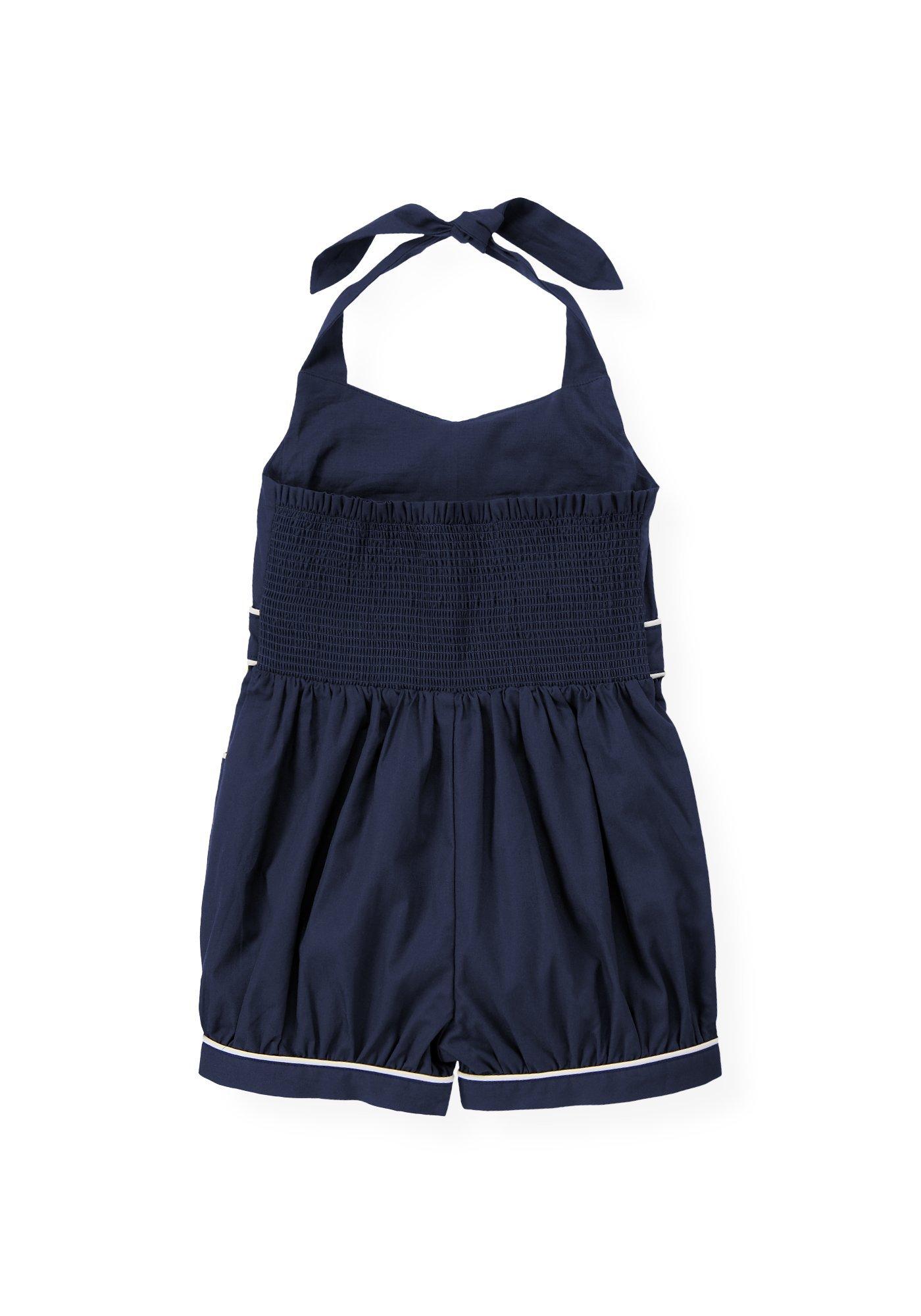 Piped Halter Romper image number 1