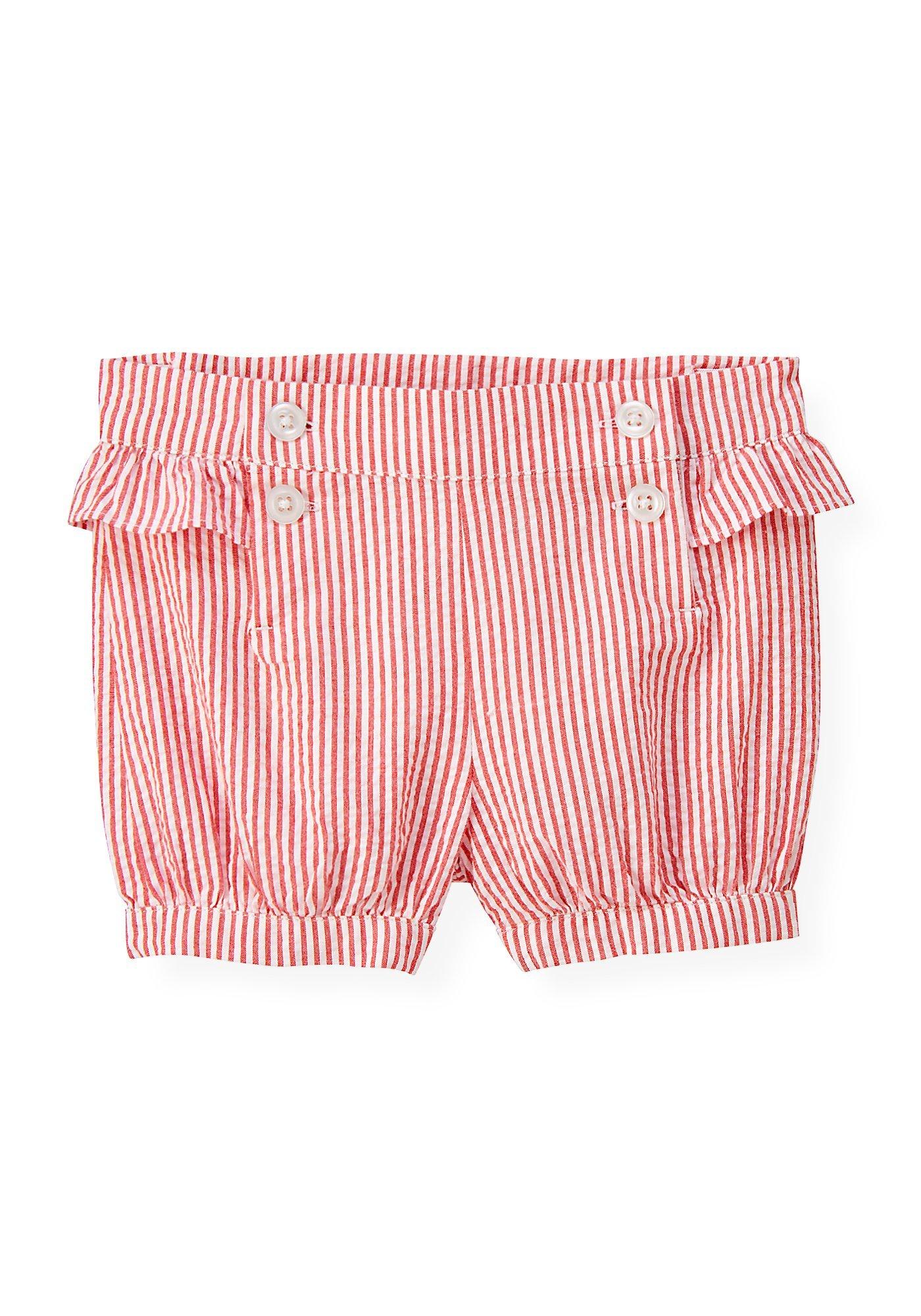 Ruffle Stripe Seersucker Short image number 0