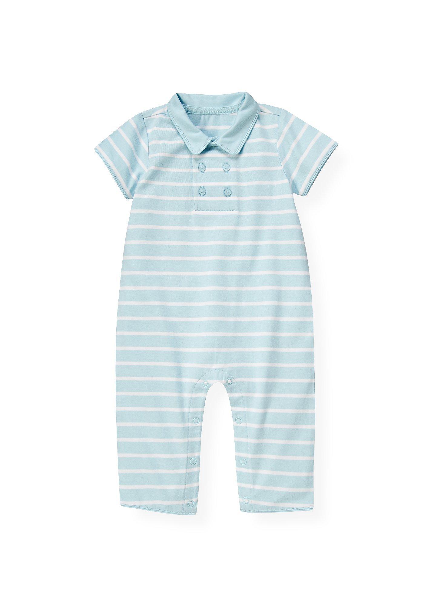 Polo Stripe One-Piece image number 0