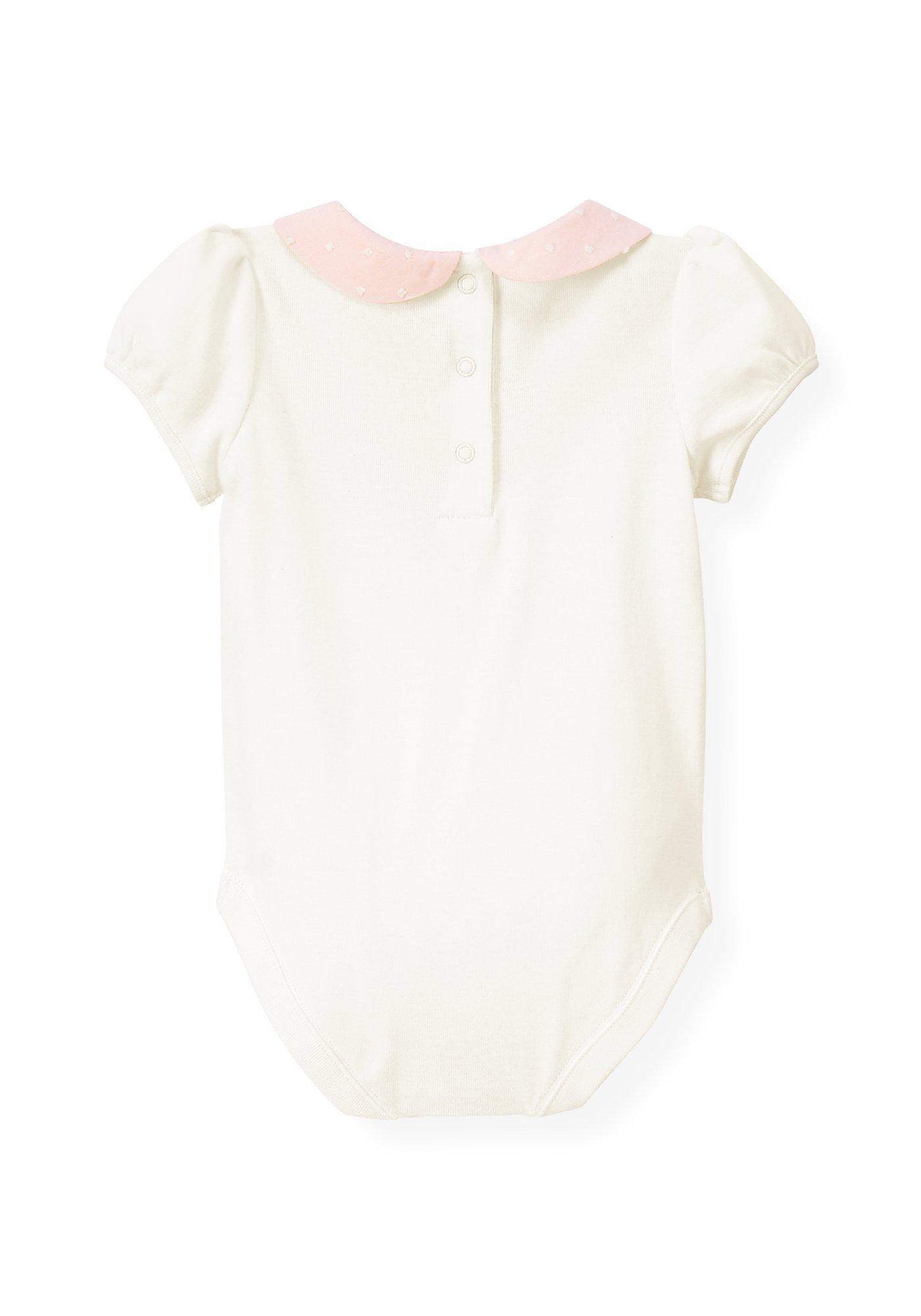 Hand-Embroidered Rose Bodysuit image number 1