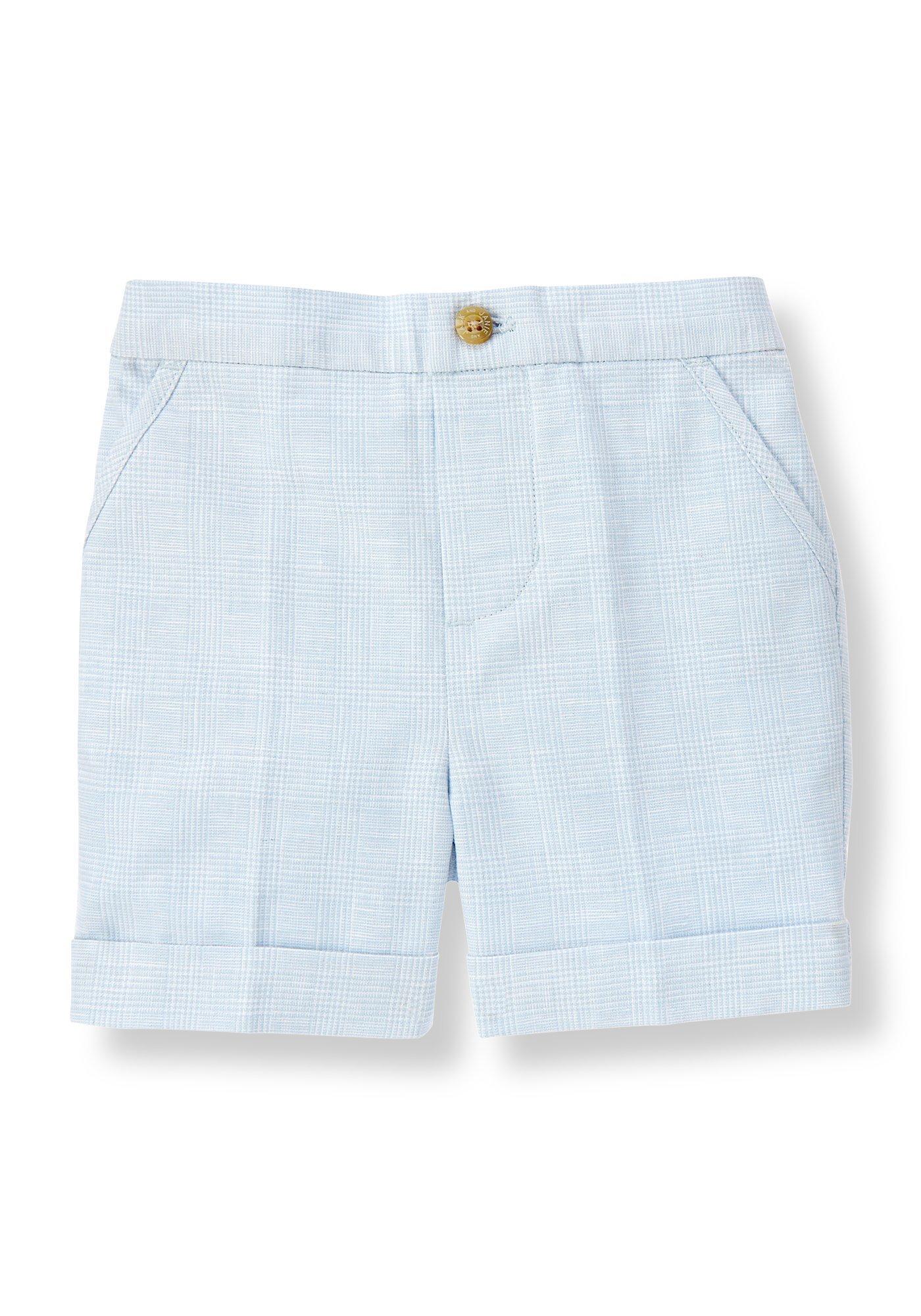 Houndstooth Linen Blend Short image number 0