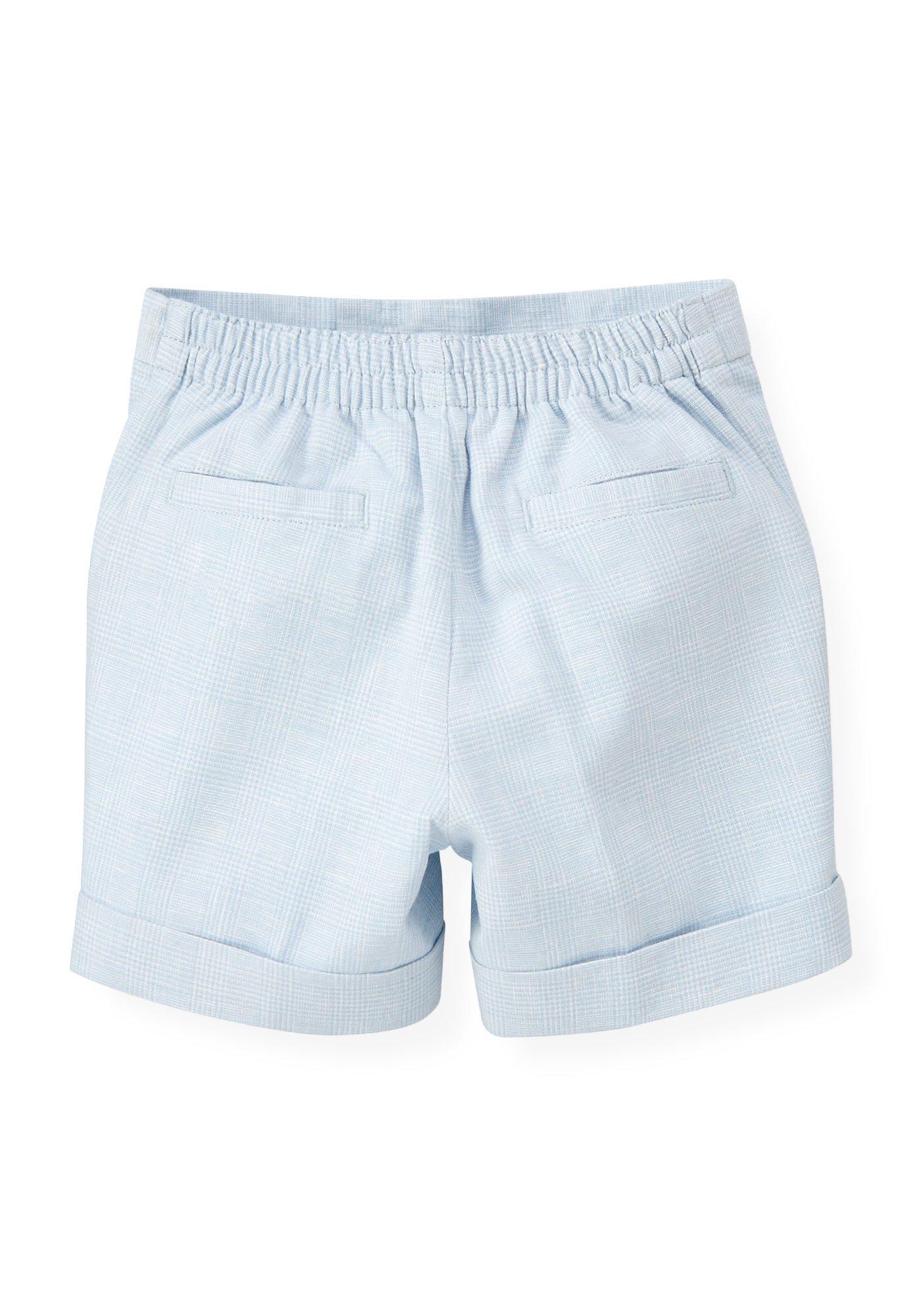 Houndstooth Linen Blend Short image number 1