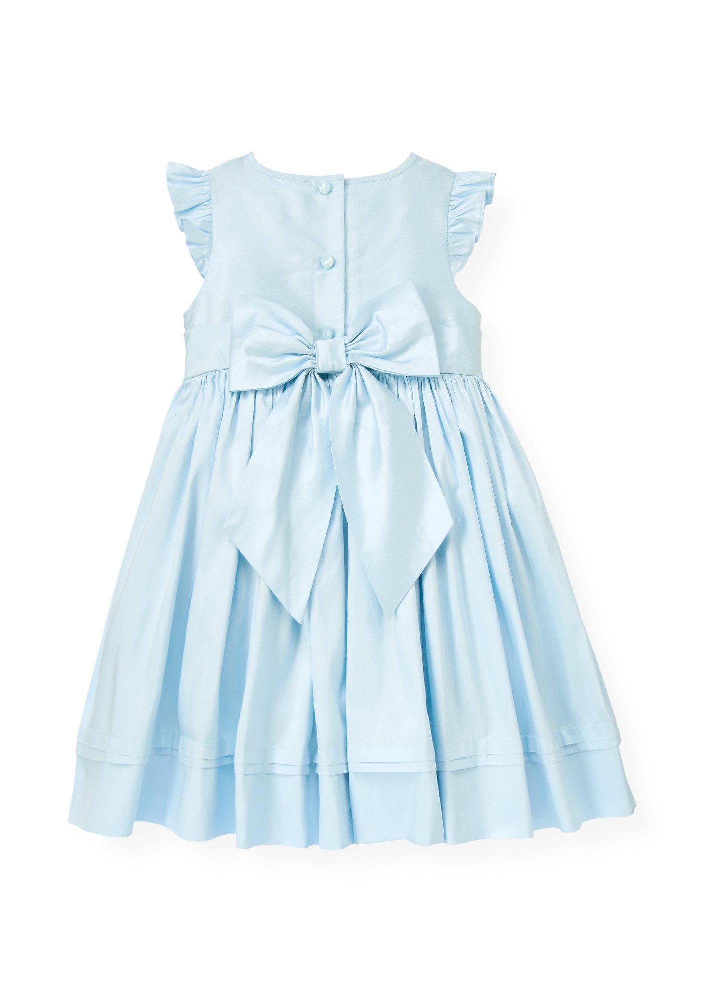 Hand-Smocked Silk Dress image number 1