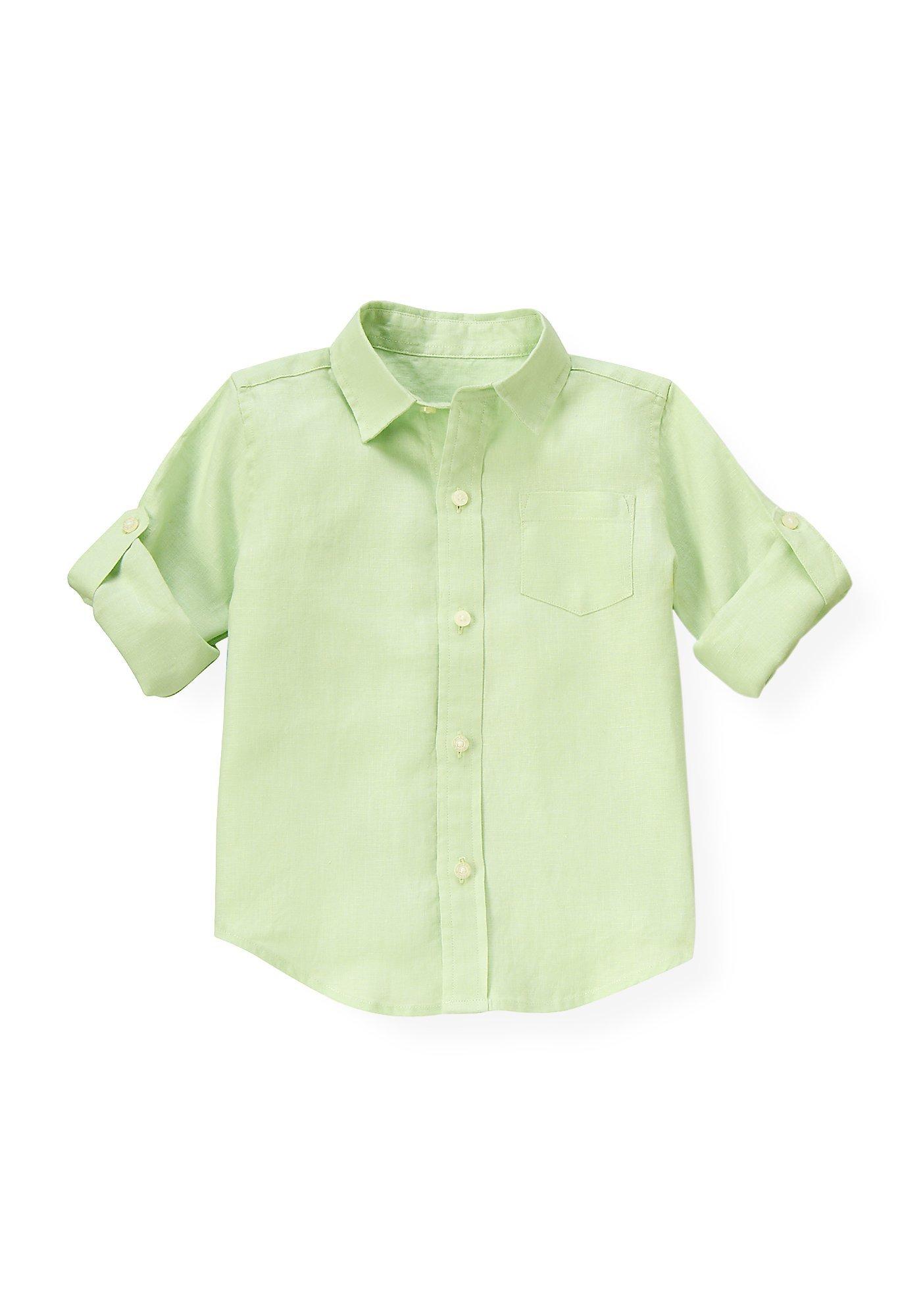 Linen Roll Cuff Shirt image number 0
