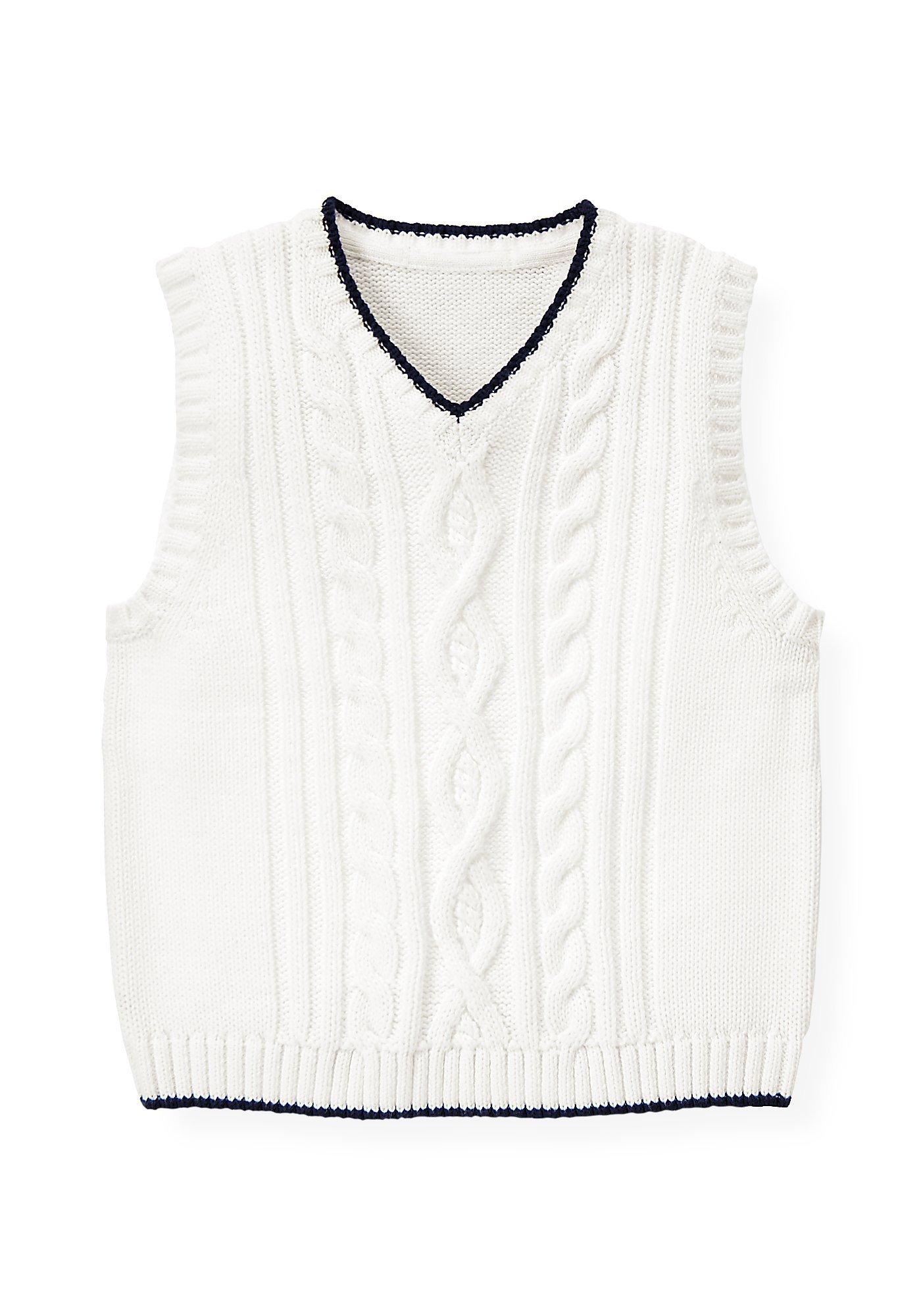Cable Sweater Vest image number 0