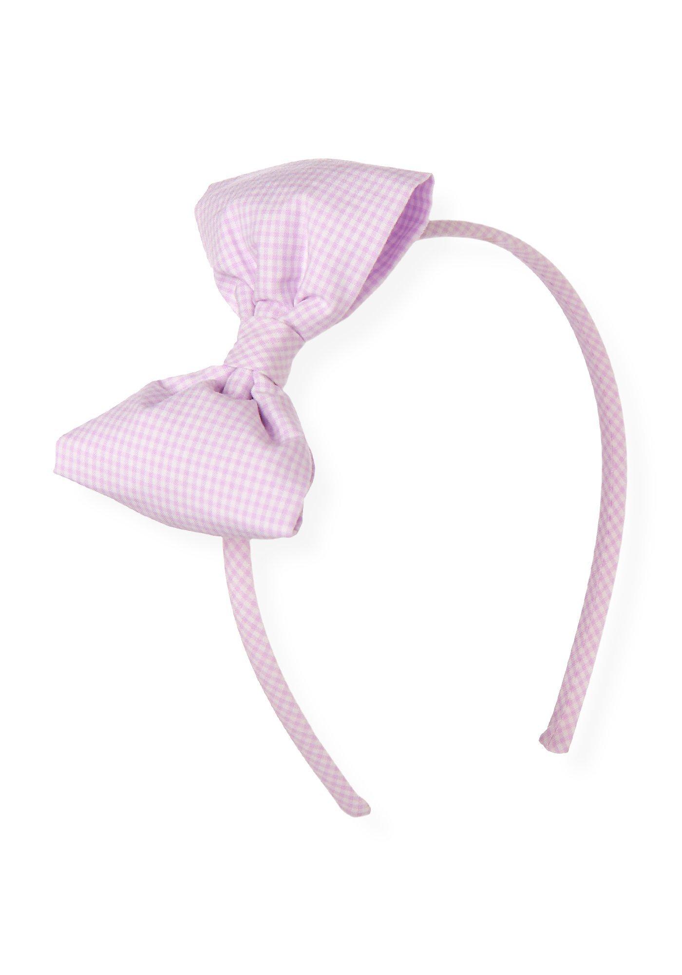 Gingham Bow Headband image number 0