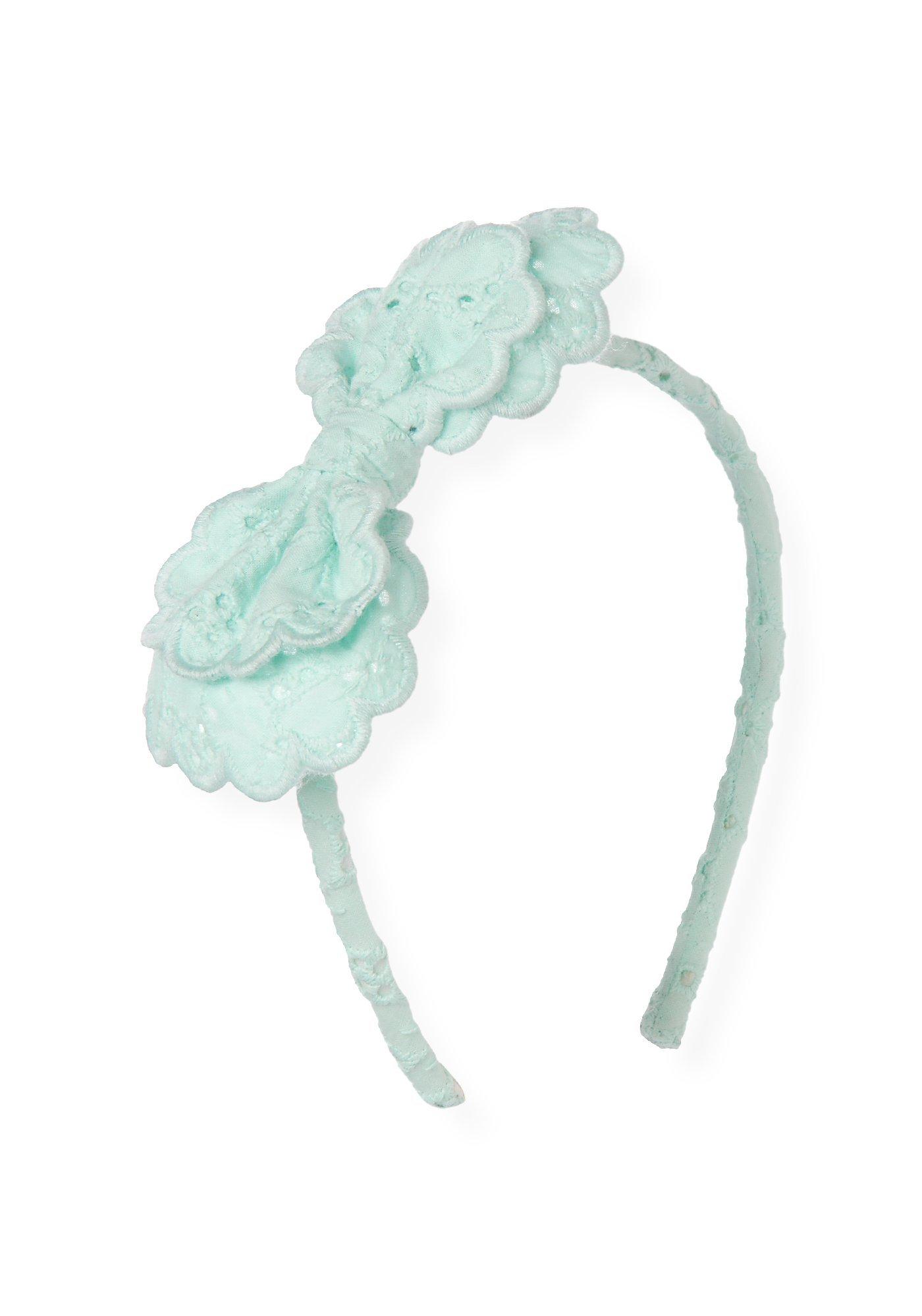Eyelet Bow Headband image number 0