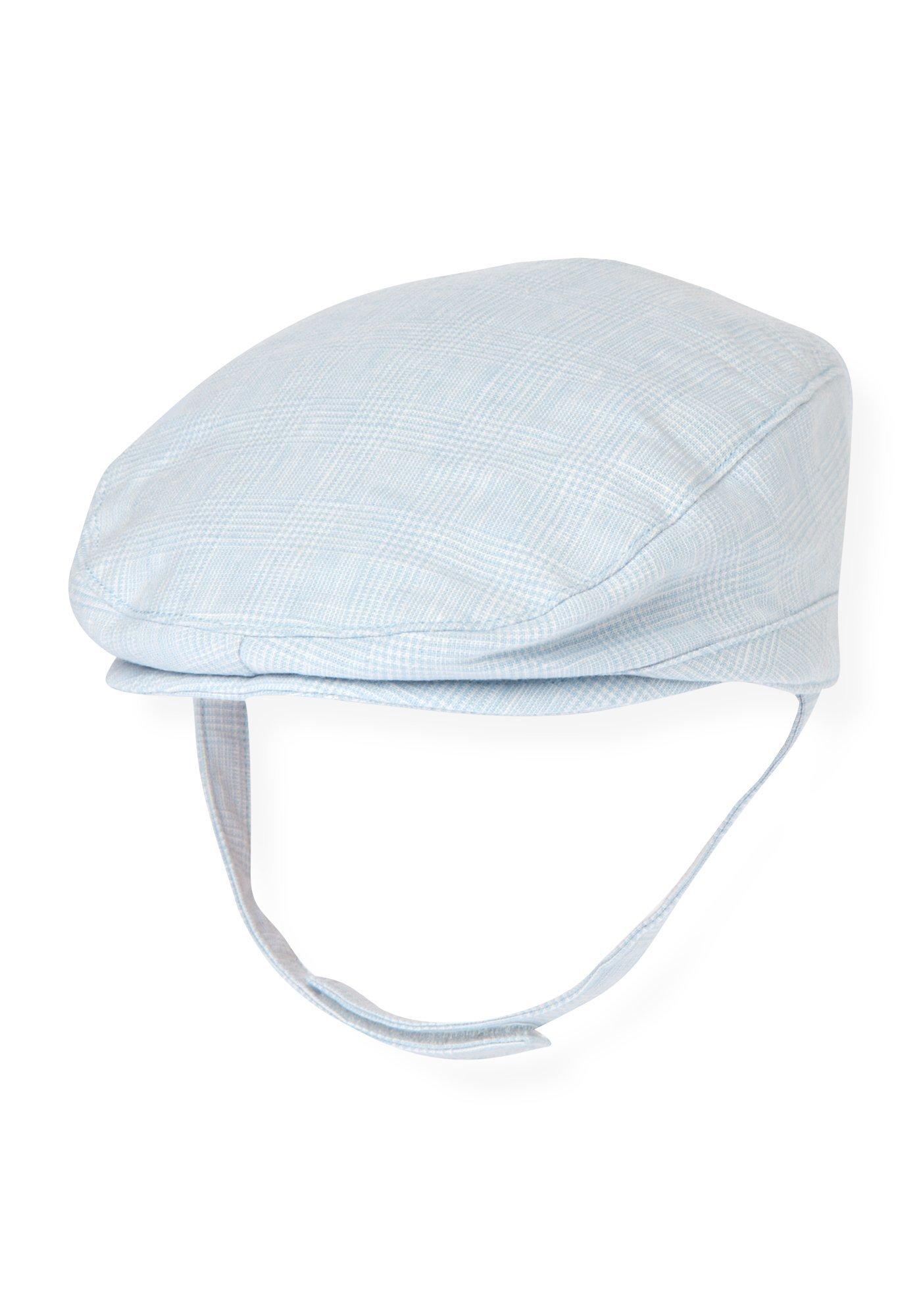 Houndstooth Linen Blend Cap image number 0