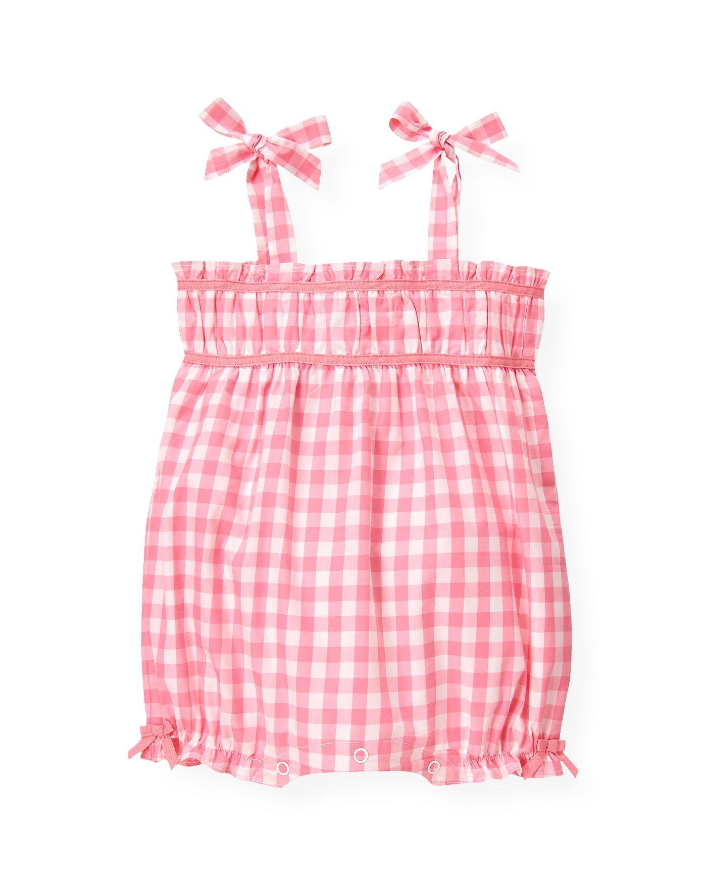 Ruched Gingham Bubble image number 0