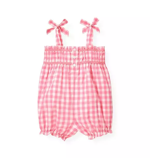 Ruched Gingham Bubble image number 1