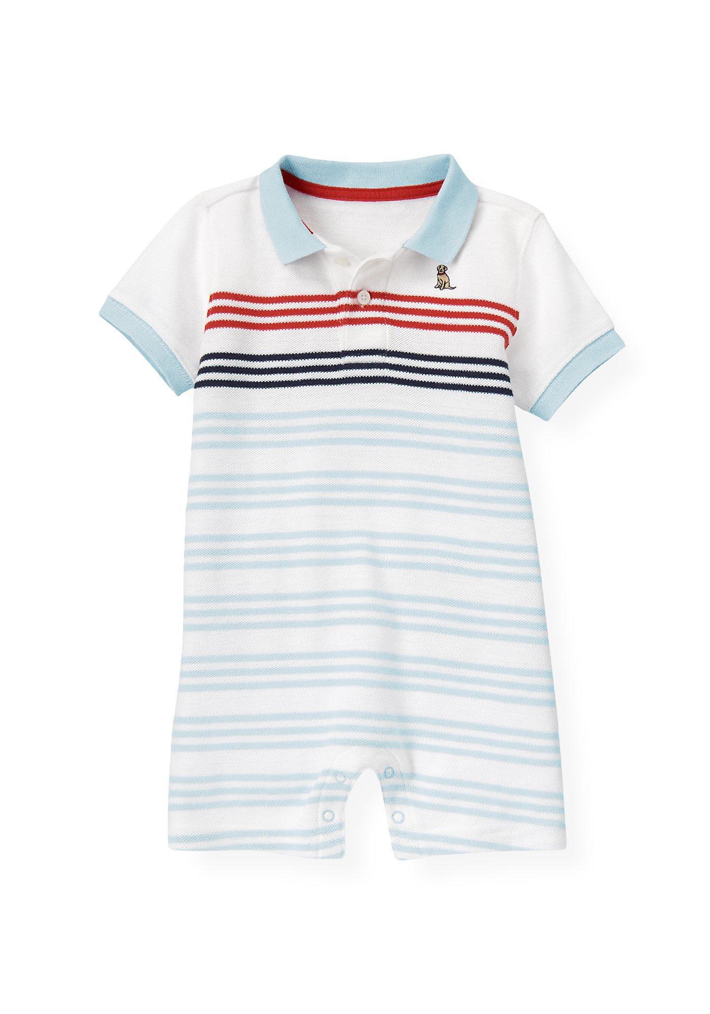 Polo Stripe One-Piece image number 0