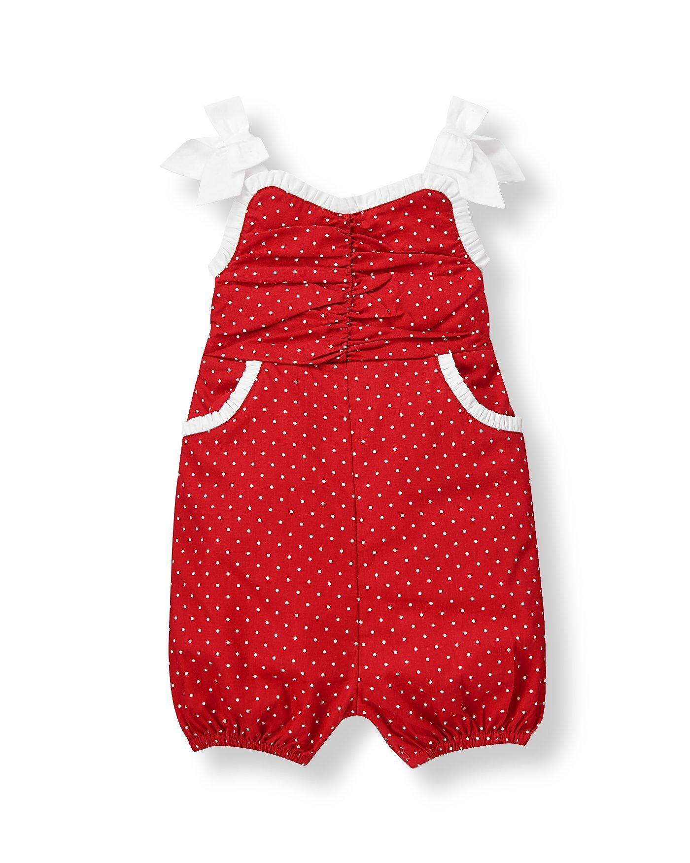 Ruched Dot One-Piece image number 0
