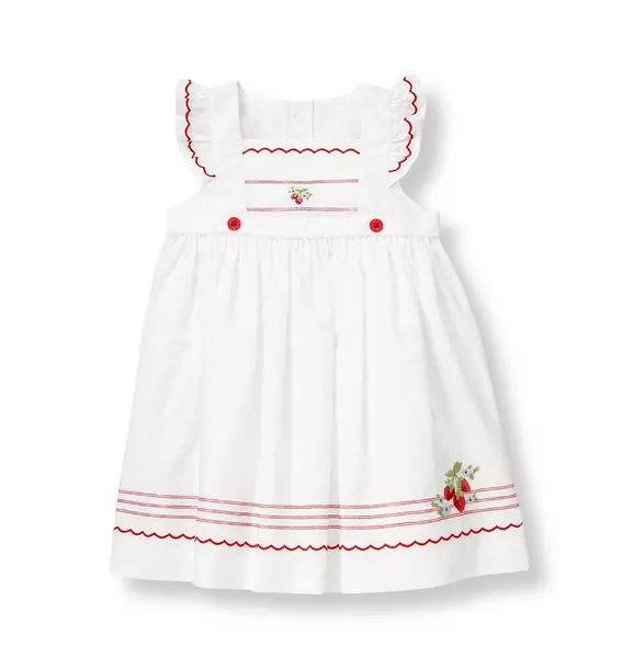 Strawberry Apron Dress image number 0