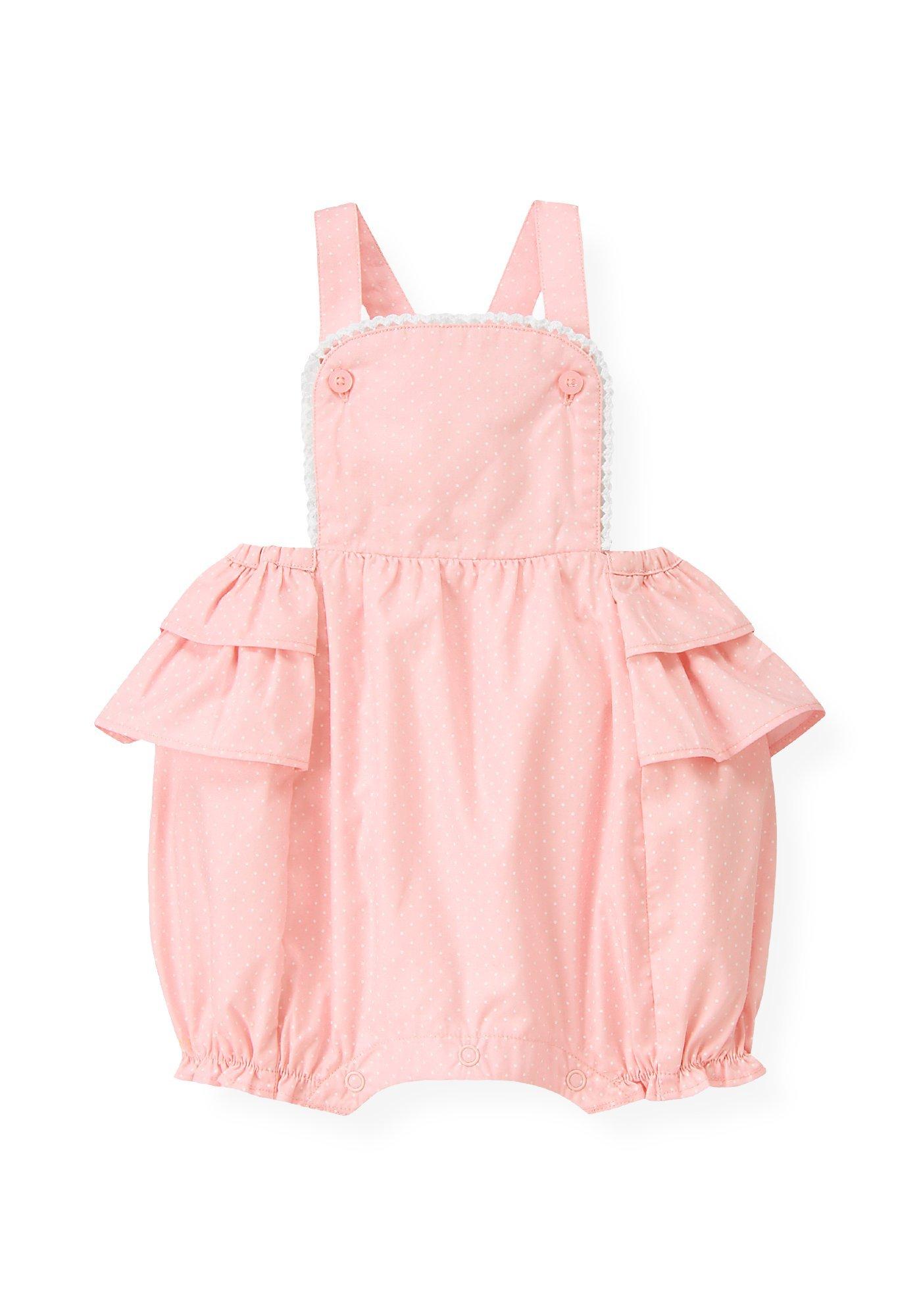 Ruffle Dotted Shortall image number 0
