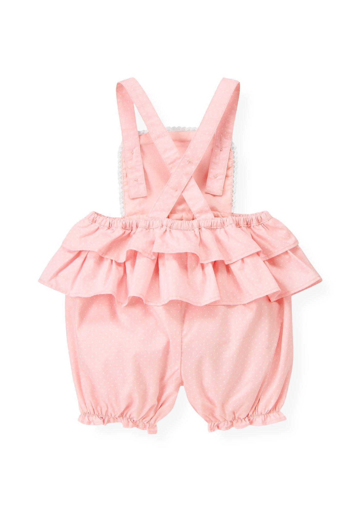 Ruffle Dotted Shortall image number 1