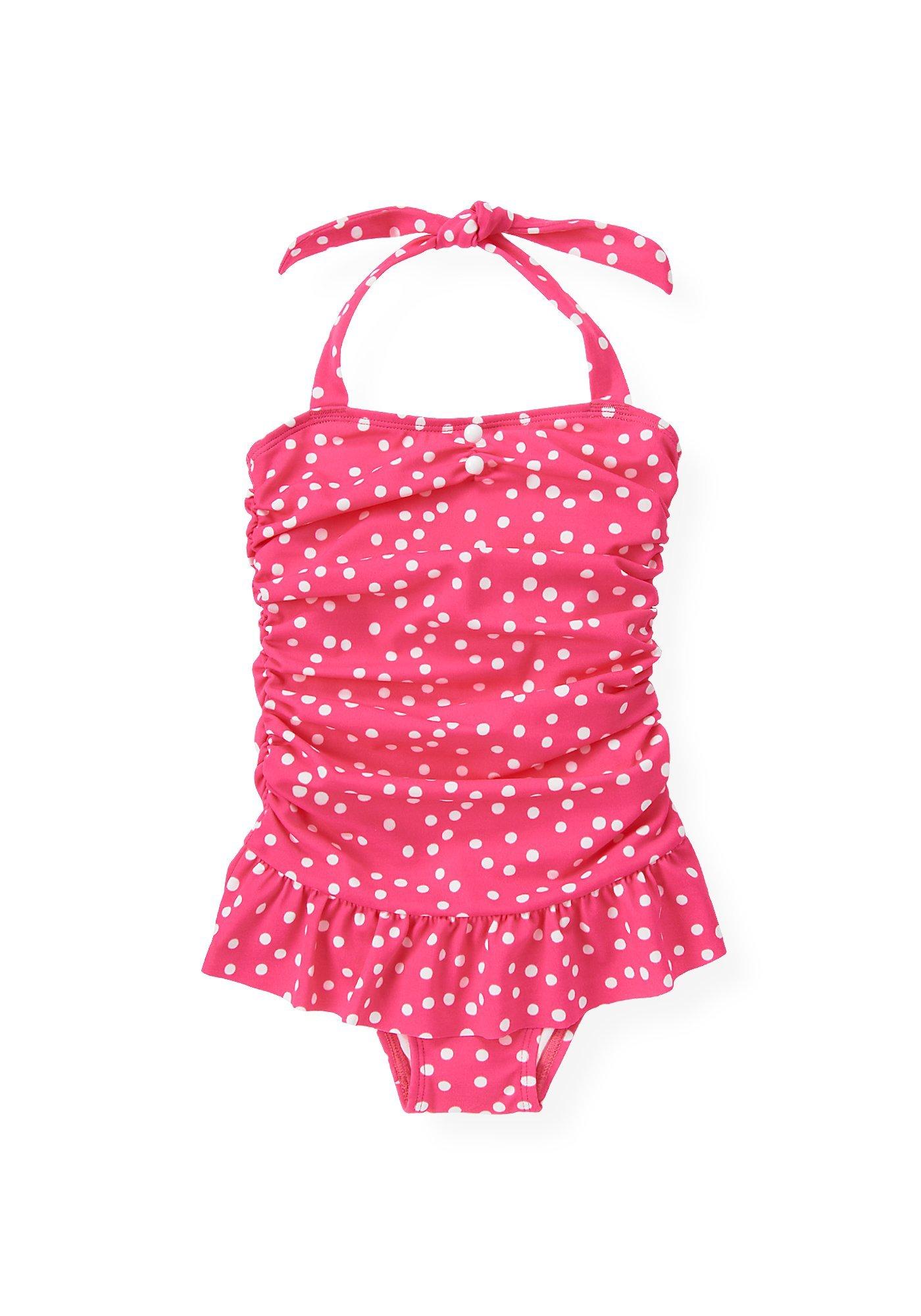 Ruched Dot Swimsuit image number 0