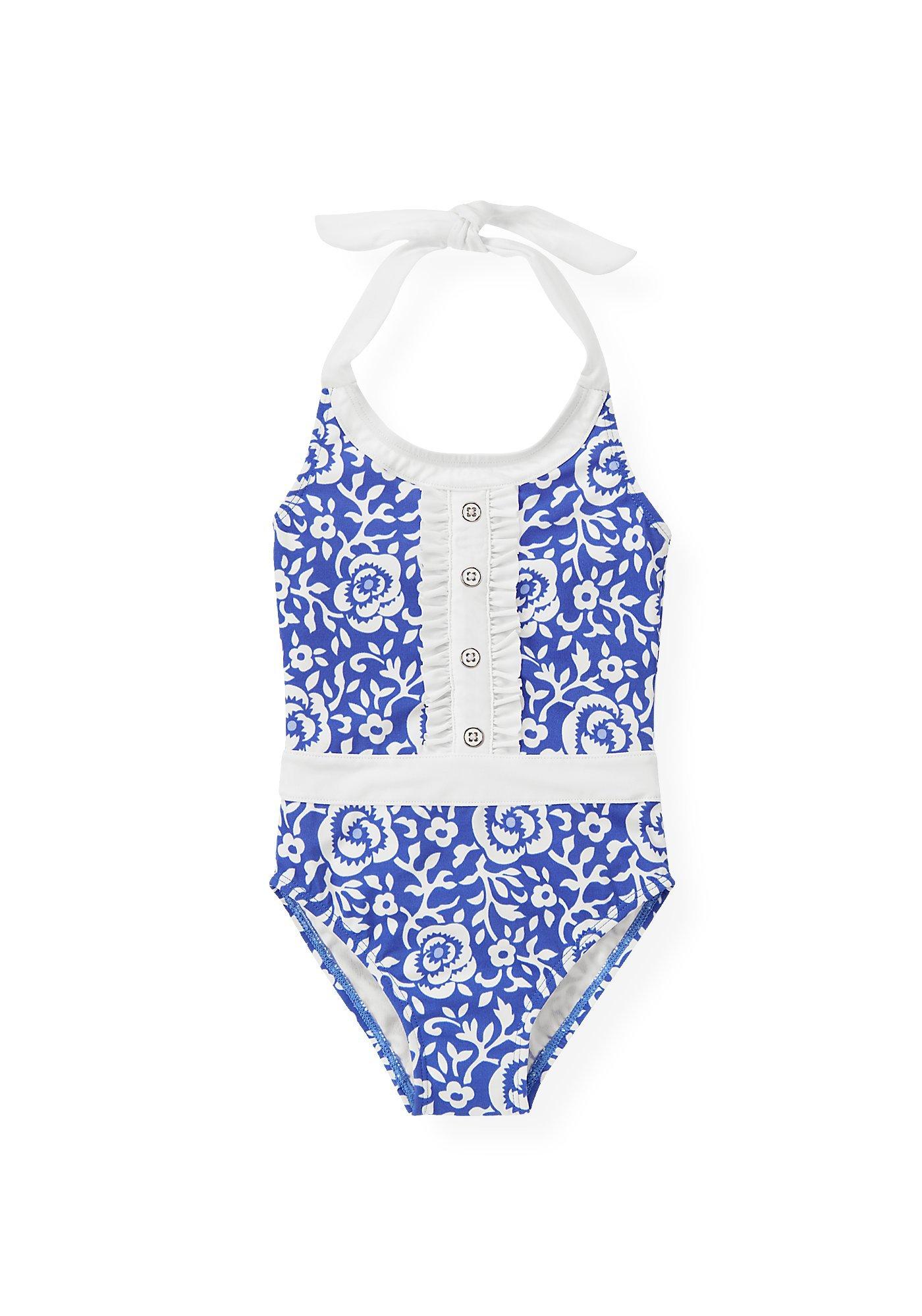 Geometric Floral Swimsuit image number 0