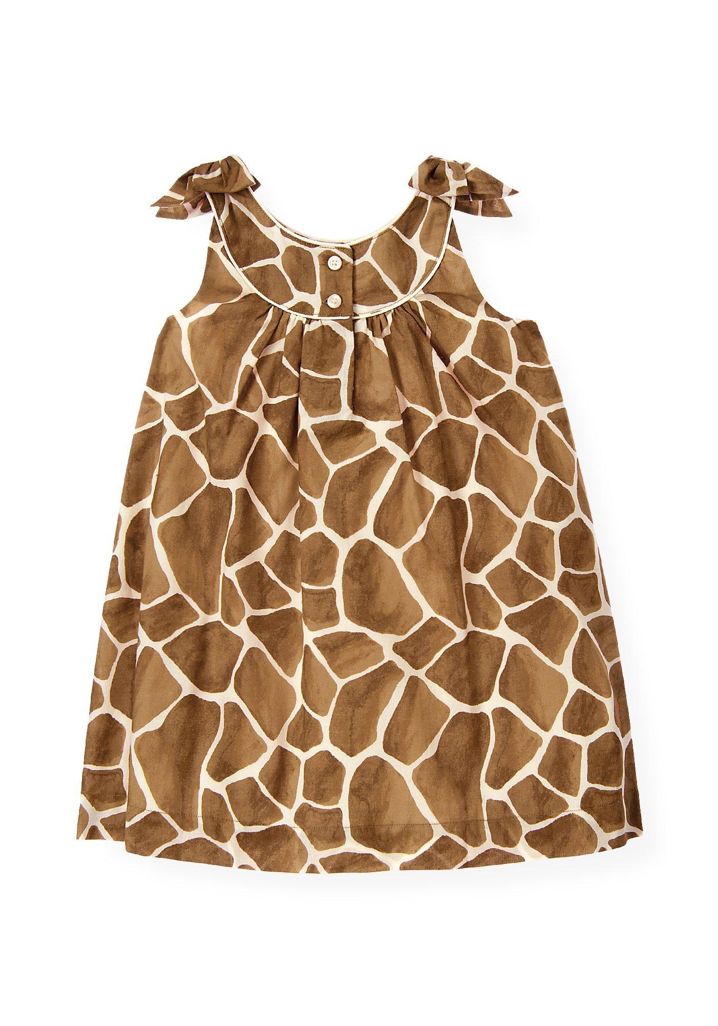 Giraffe Print Bow Dress image number 1