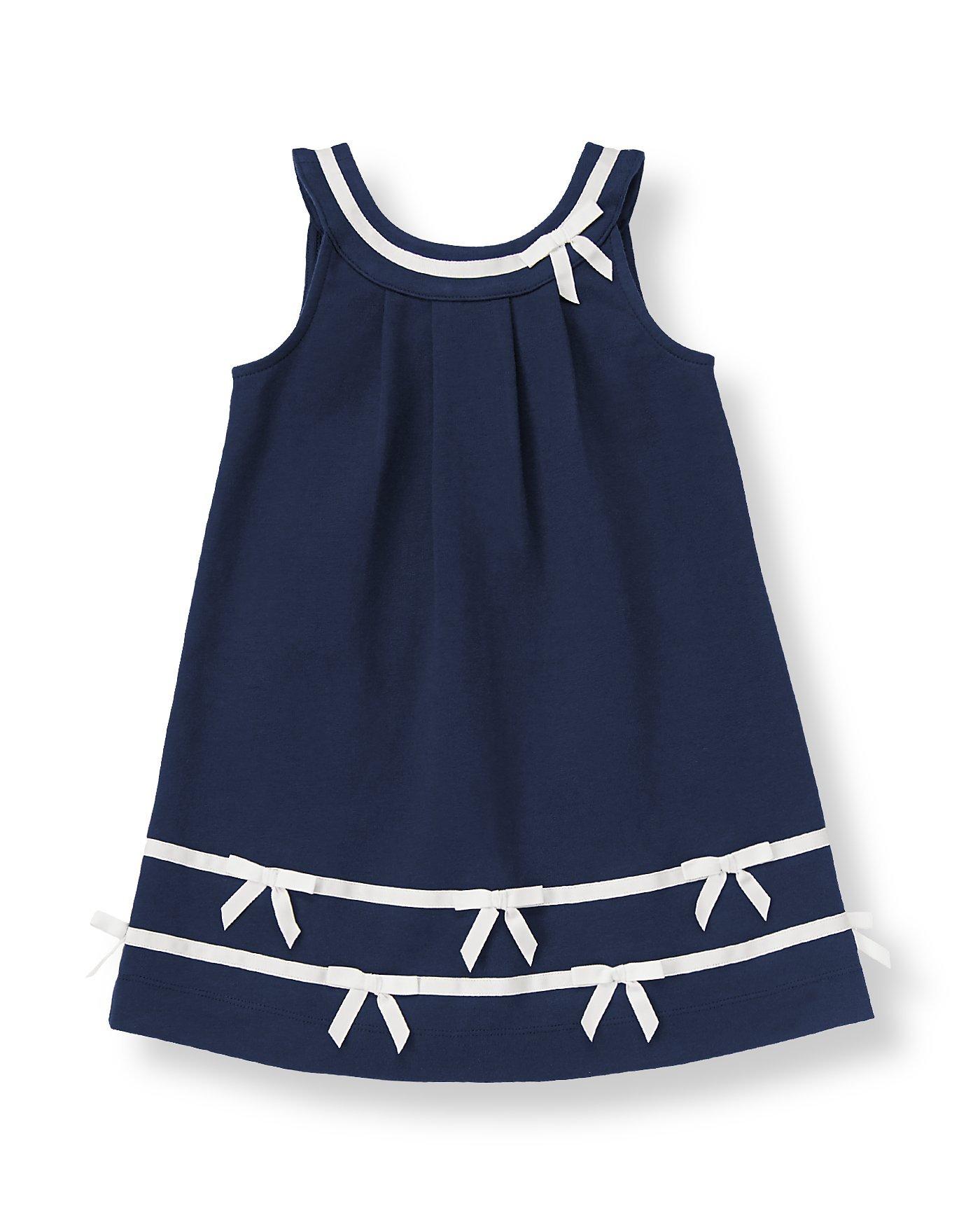 Bow Ponte Tank Dress image number 0