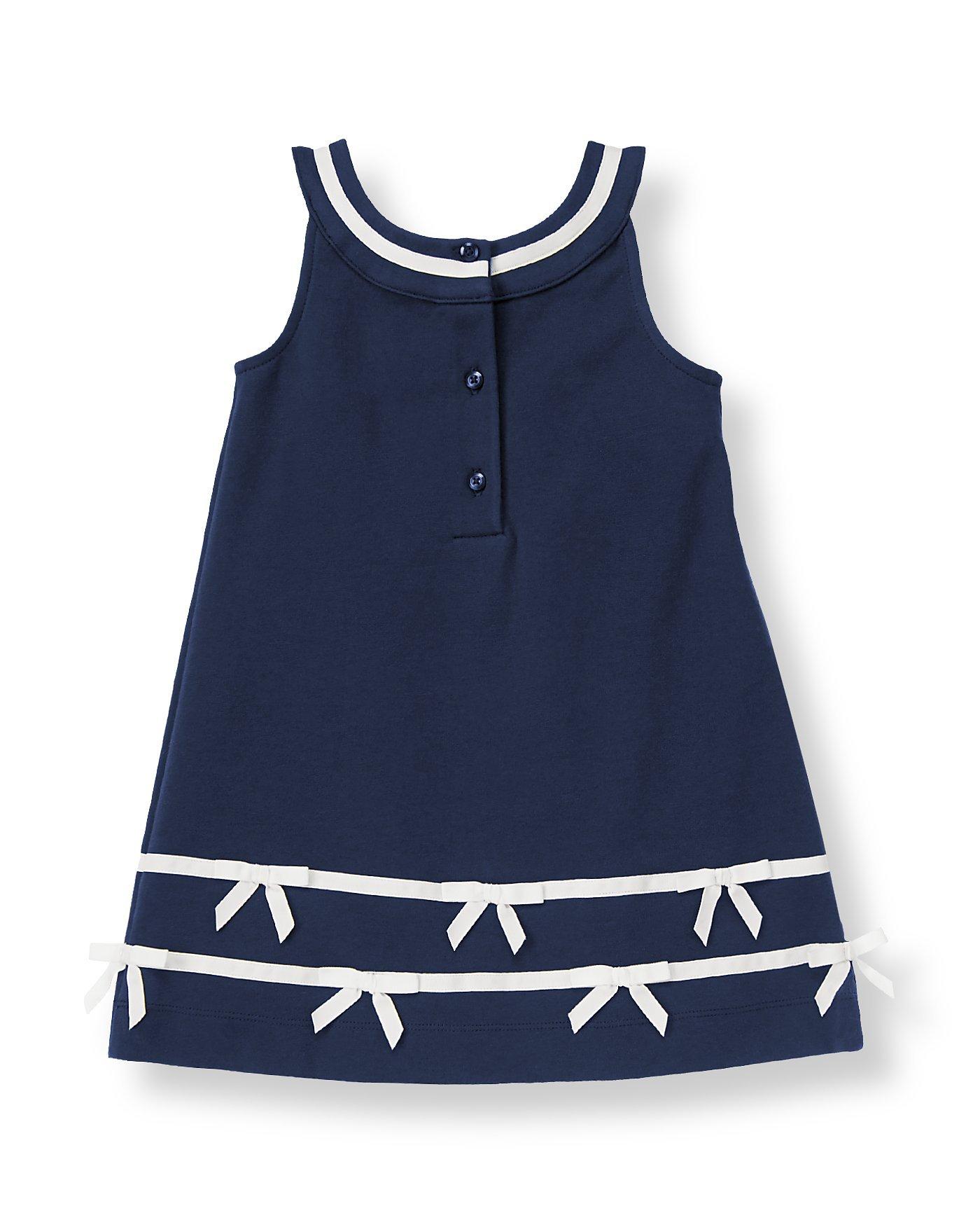 Bow Ponte Tank Dress image number 1