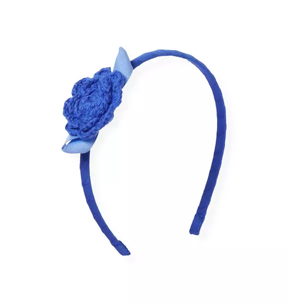Crochet Flower Headband image number 0