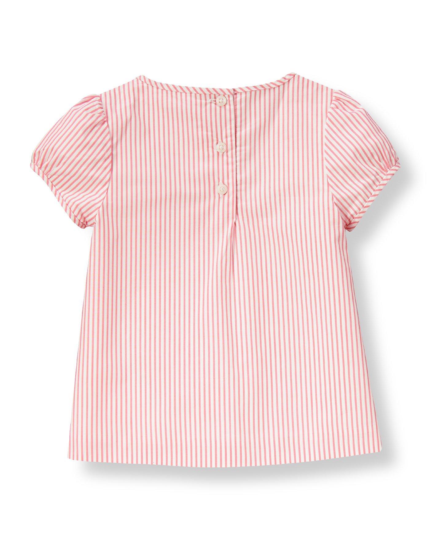 Cupcake Embroidered Stripe Top image number 1