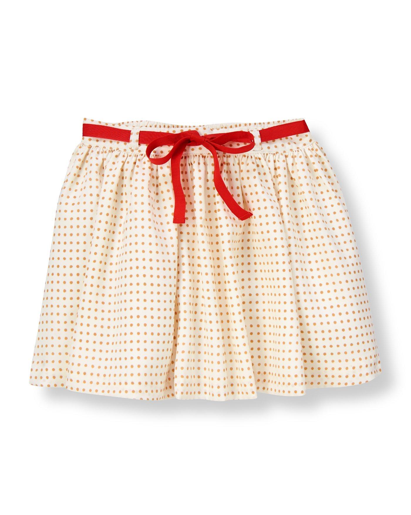 Ribbon Dot Chiffon Skirt image number 0