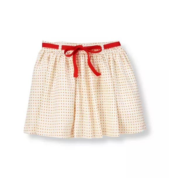 Ribbon Dot Chiffon Skirt image number 0