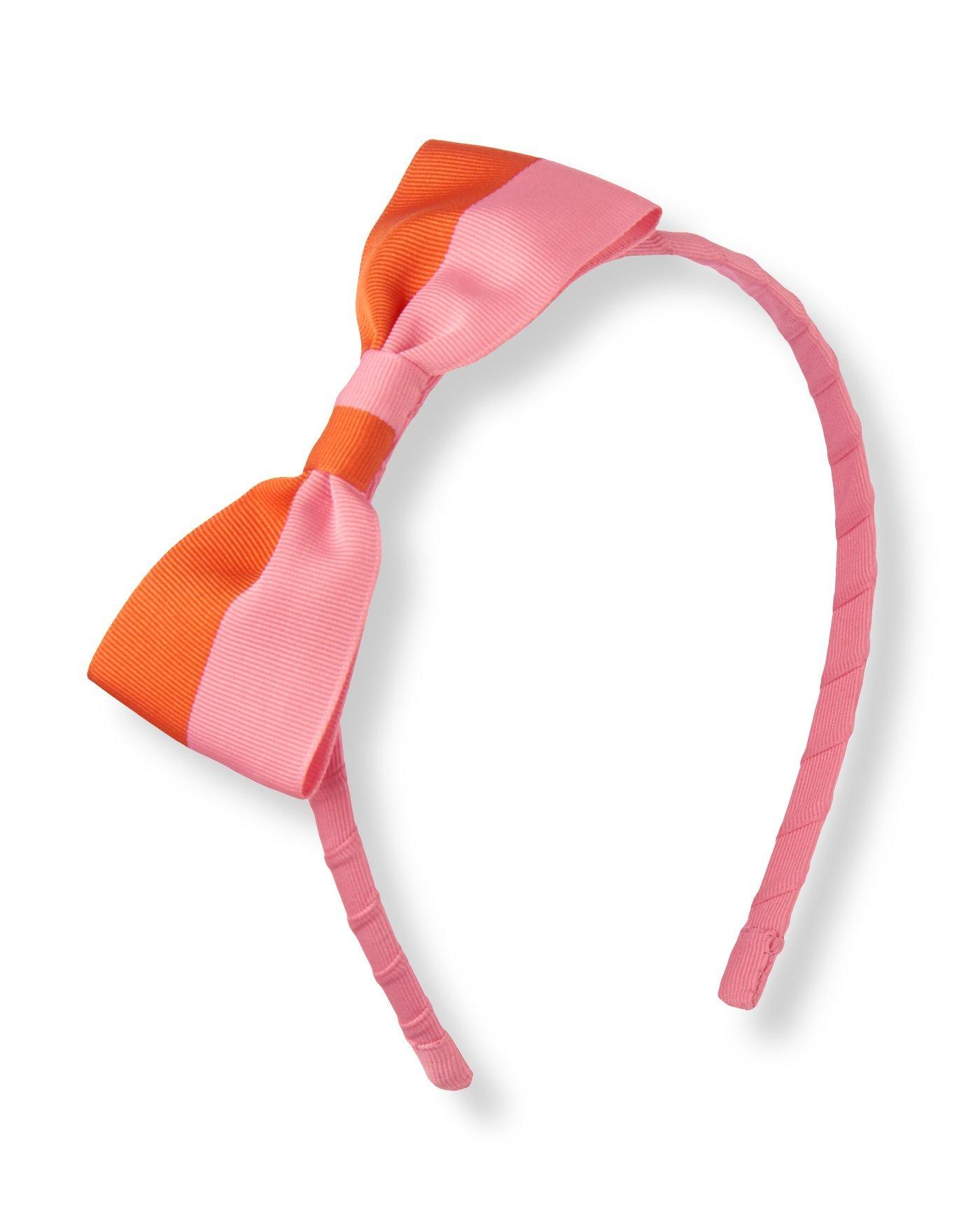 Colorblock Bow Headband image number 0