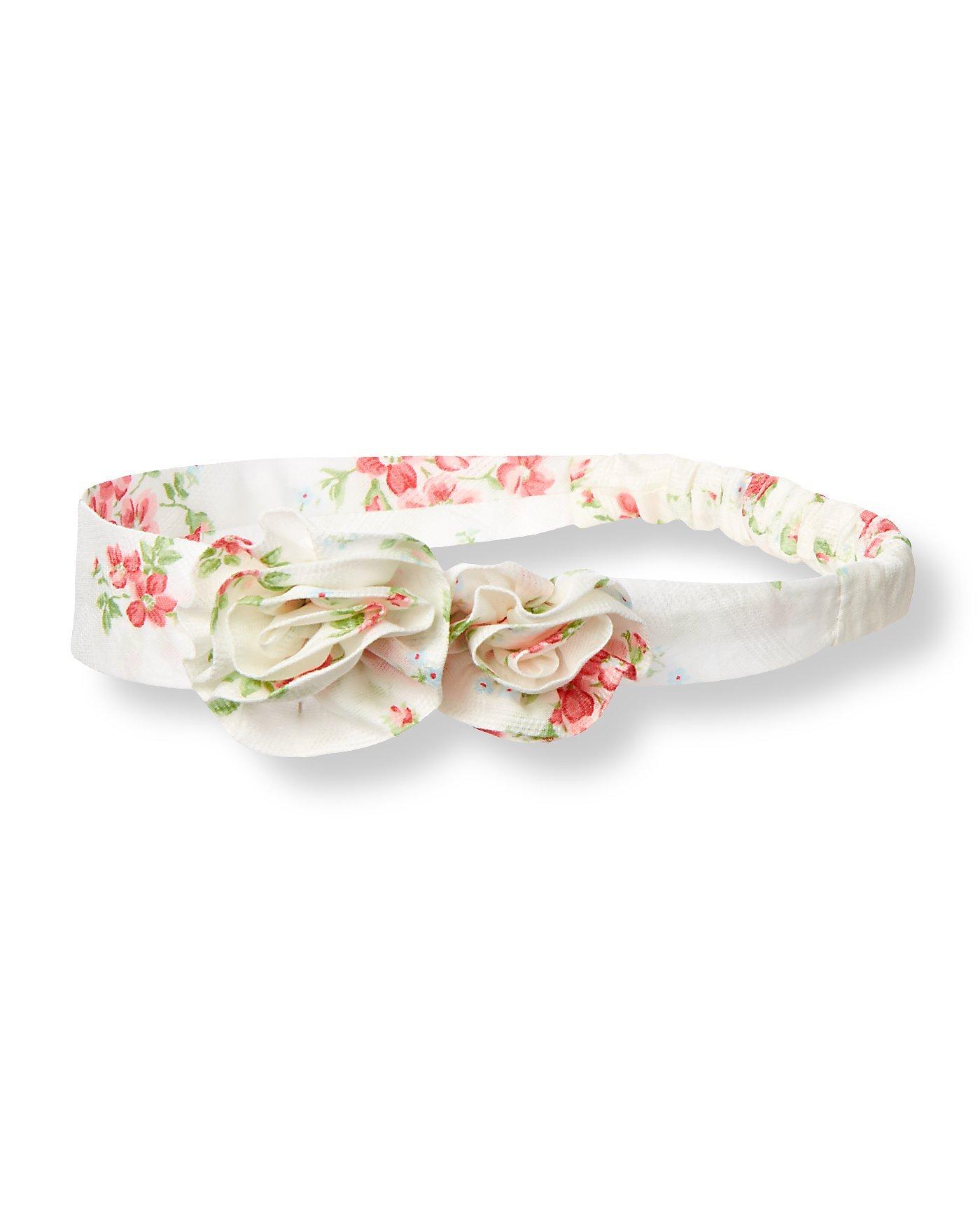 Rosette Floral Headband image number 0