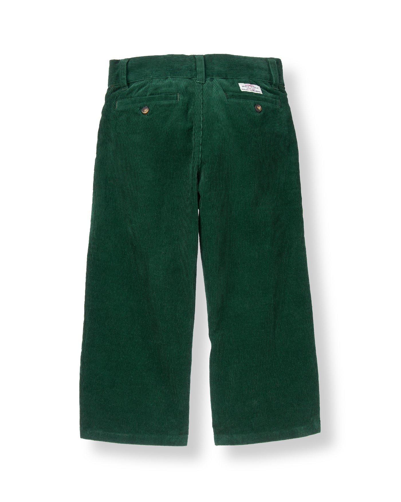 boys green corduroy pants
